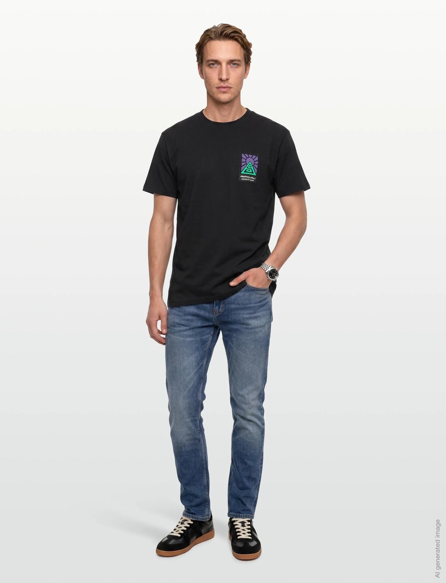 Rip Curl - SEARCH DAWN TEE - oberteile & t-shirts - black - 0