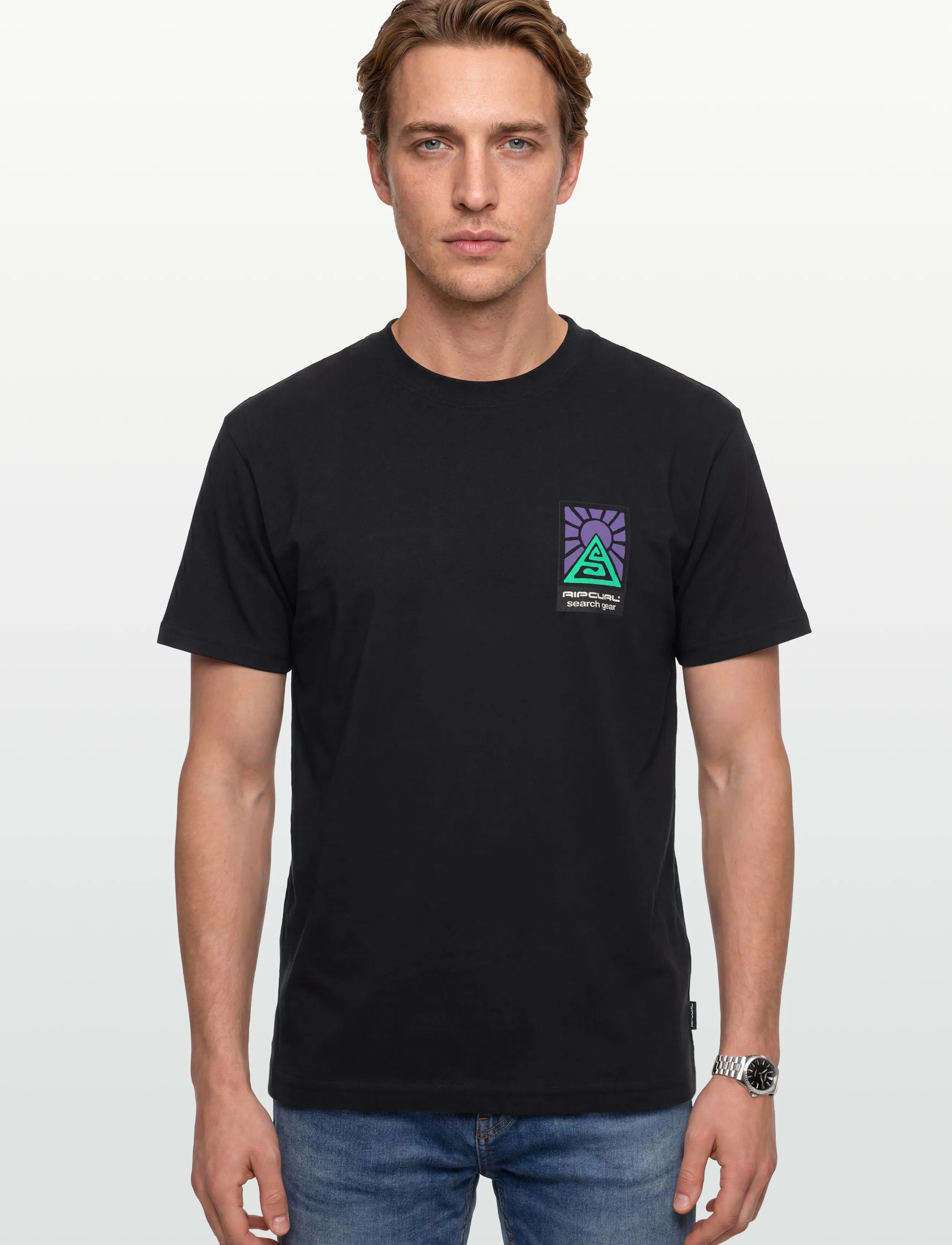 Rip Curl - SEARCH DAWN TEE - oberteile & t-shirts - black - 3