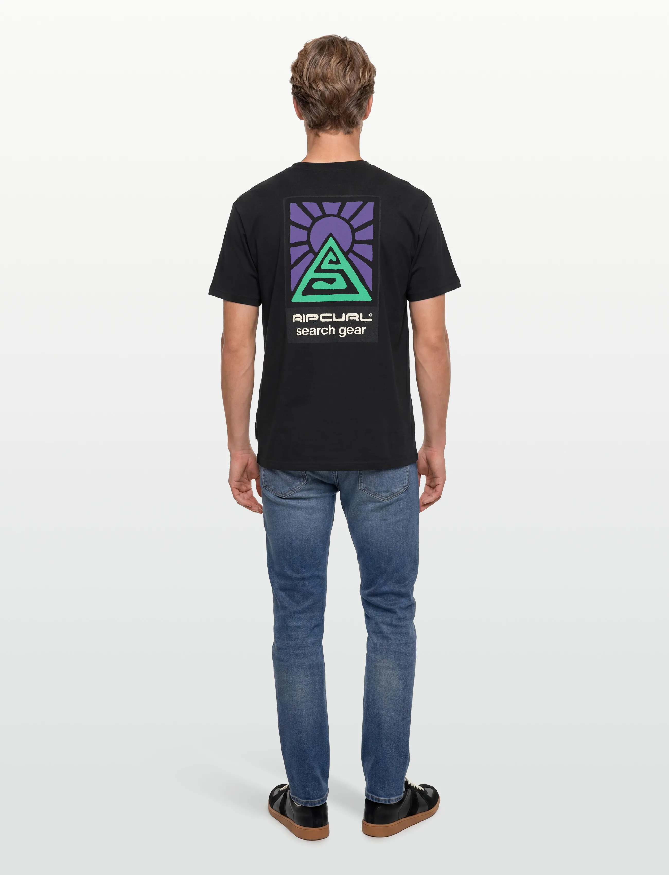 Rip Curl - SEARCH DAWN TEE - oberteile & t-shirts - black - 4