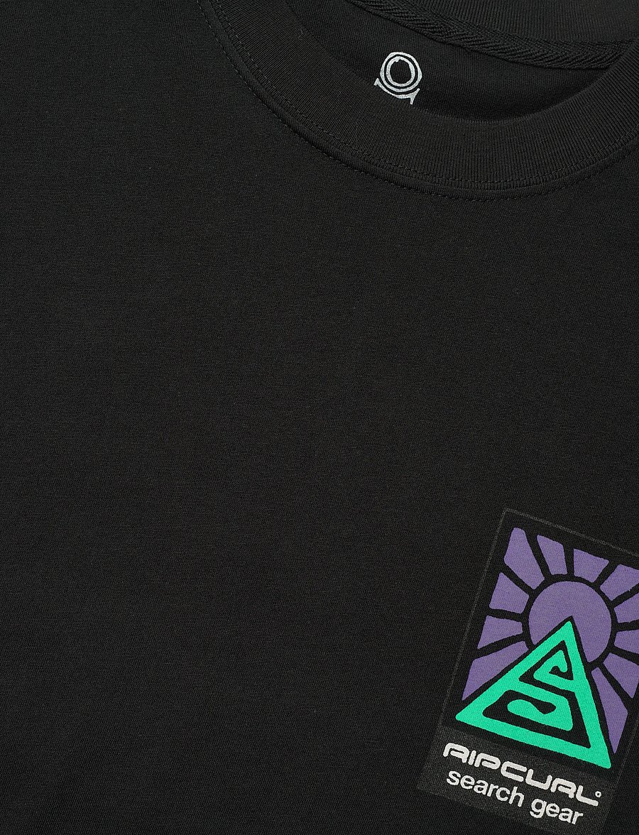 Rip Curl - SEARCH DAWN TEE - oberteile & t-shirts - black - 2