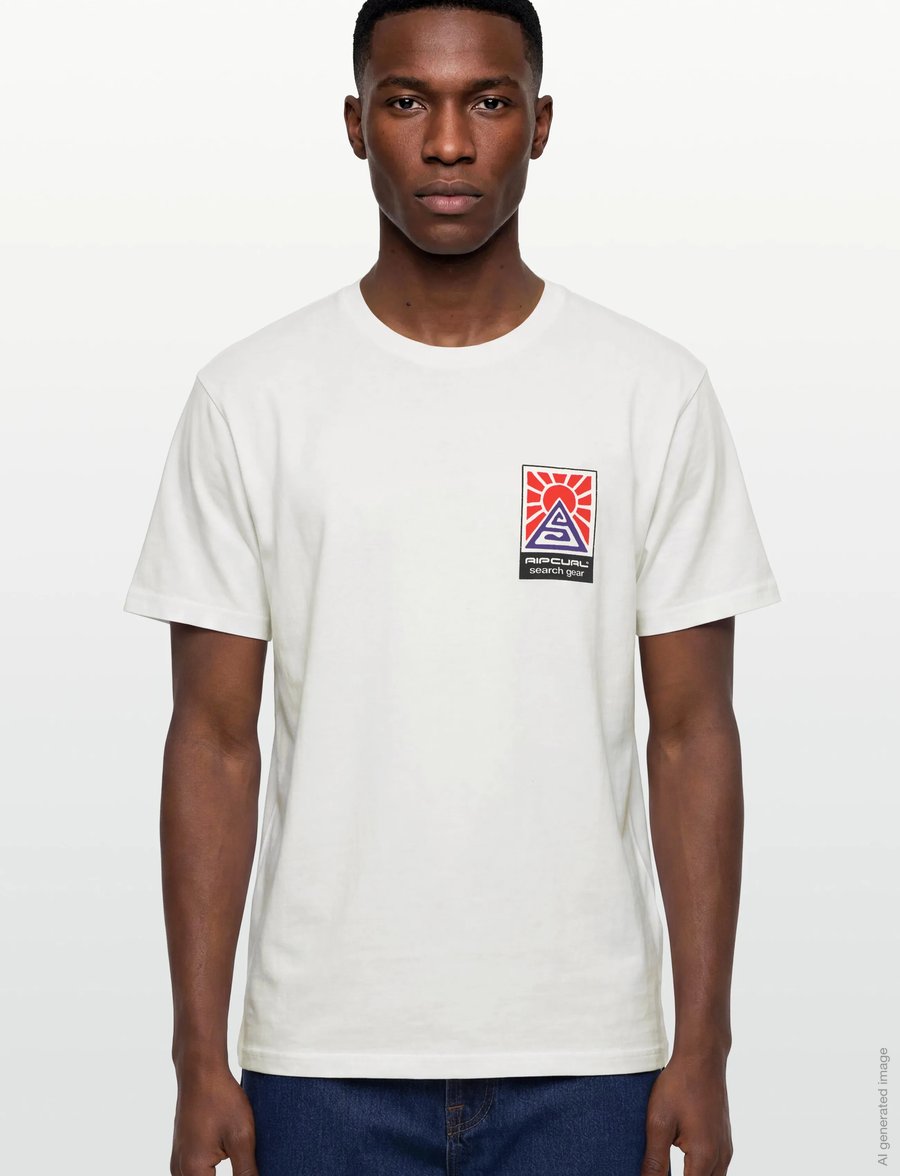 Rip Curl - SEARCH DAWN TEE - tops & t-shirts - bone - 3
