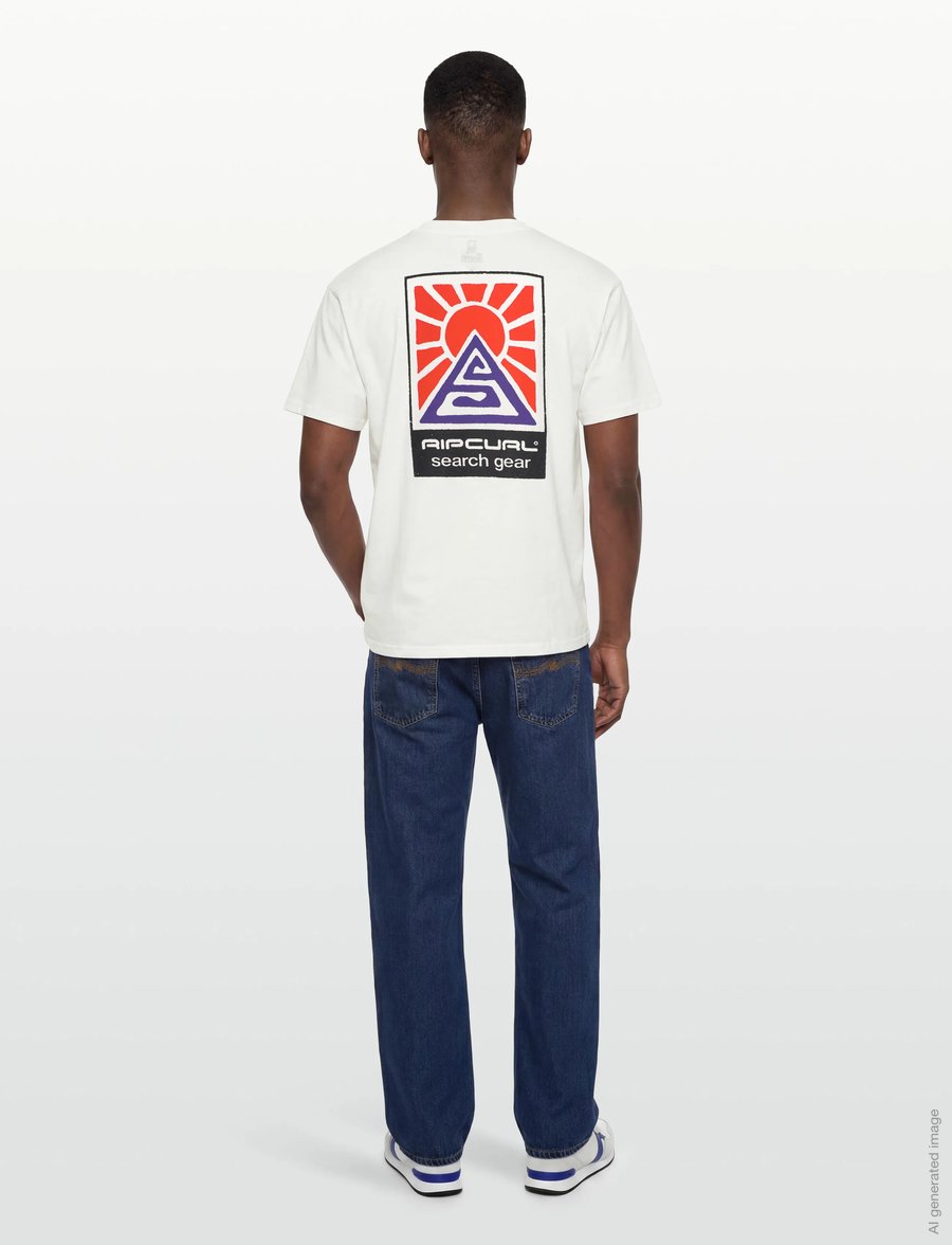 Rip Curl - SEARCH DAWN TEE - tops & t-shirts - bone - 4