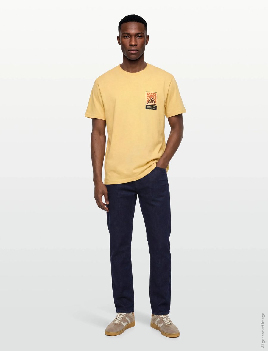 Rip Curl - SEARCH DAWN TEE - oberteile & t-shirts - sunlight - 0