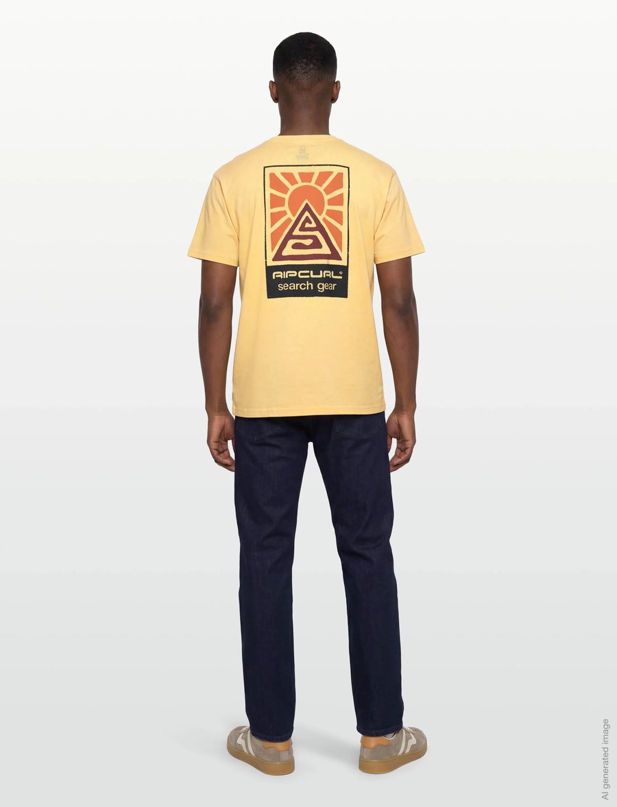 Rip Curl - SEARCH DAWN TEE - oberteile & t-shirts - sunlight - 4