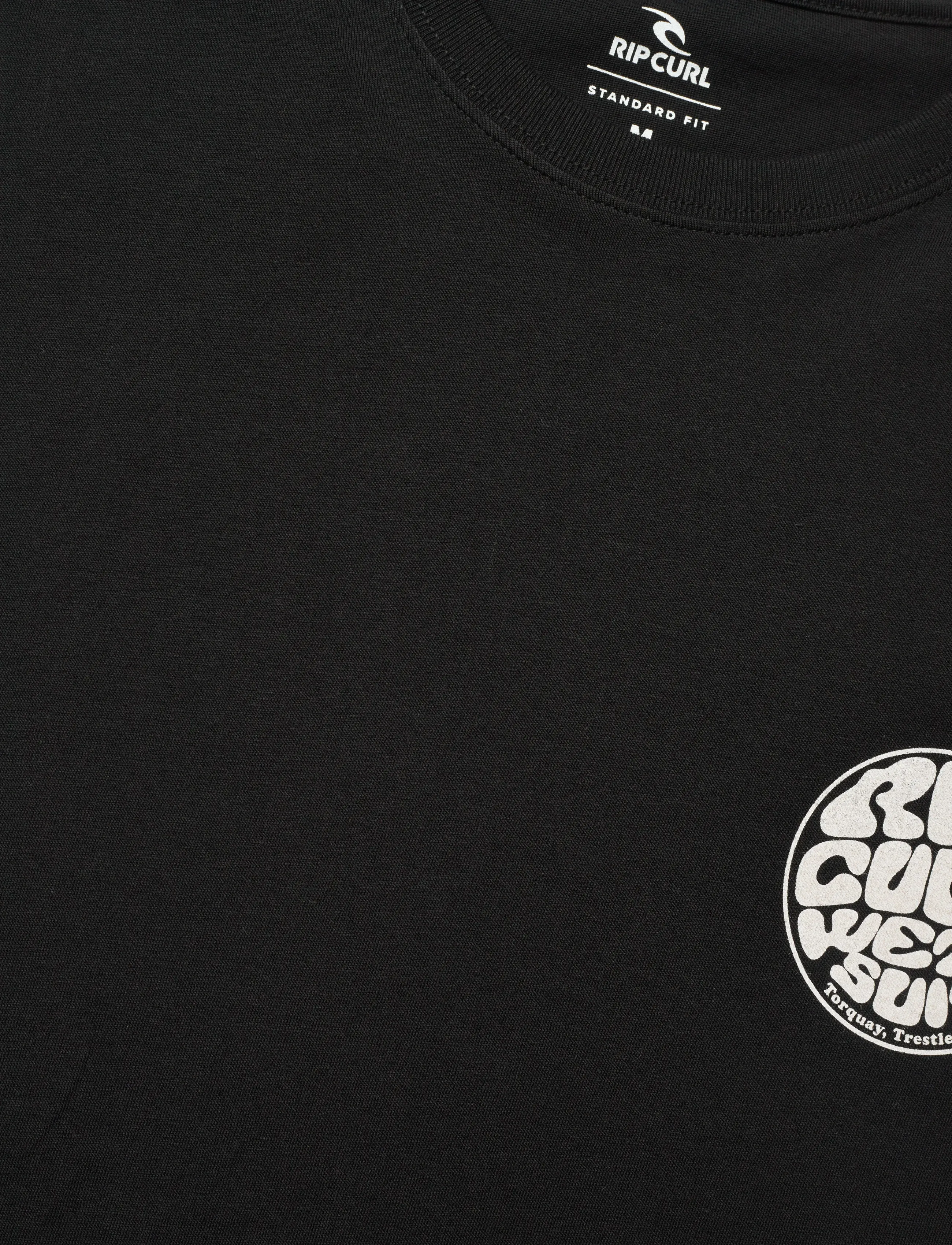 Rip Curl - WETTIE ICON TEE - lowest prices - black - 2