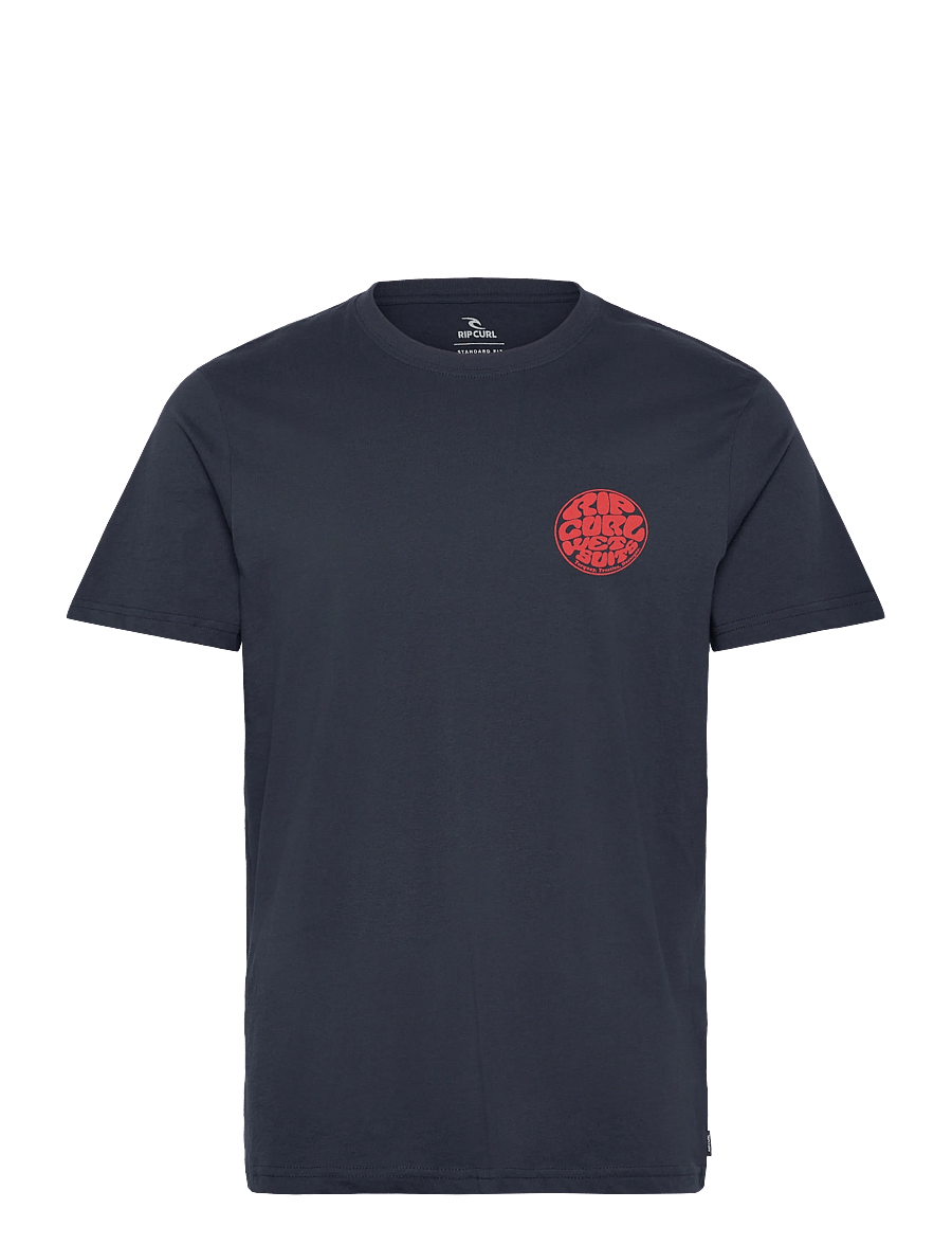 Rip Curl - WETTIE ICON TEE - stuttermarbolir - dark navy - 0