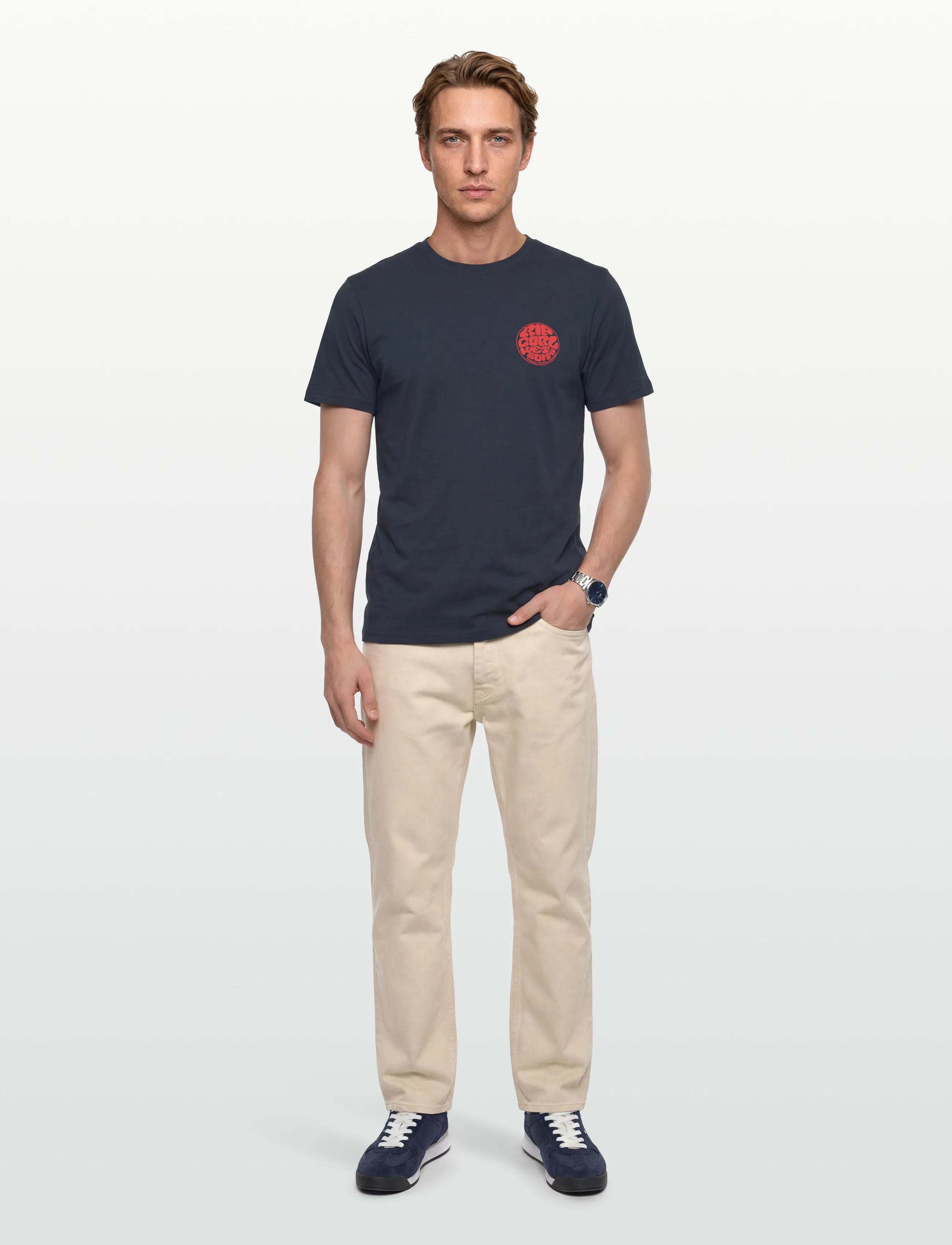 Rip Curl - WETTIE ICON TEE - lowest prices - dark navy - 0