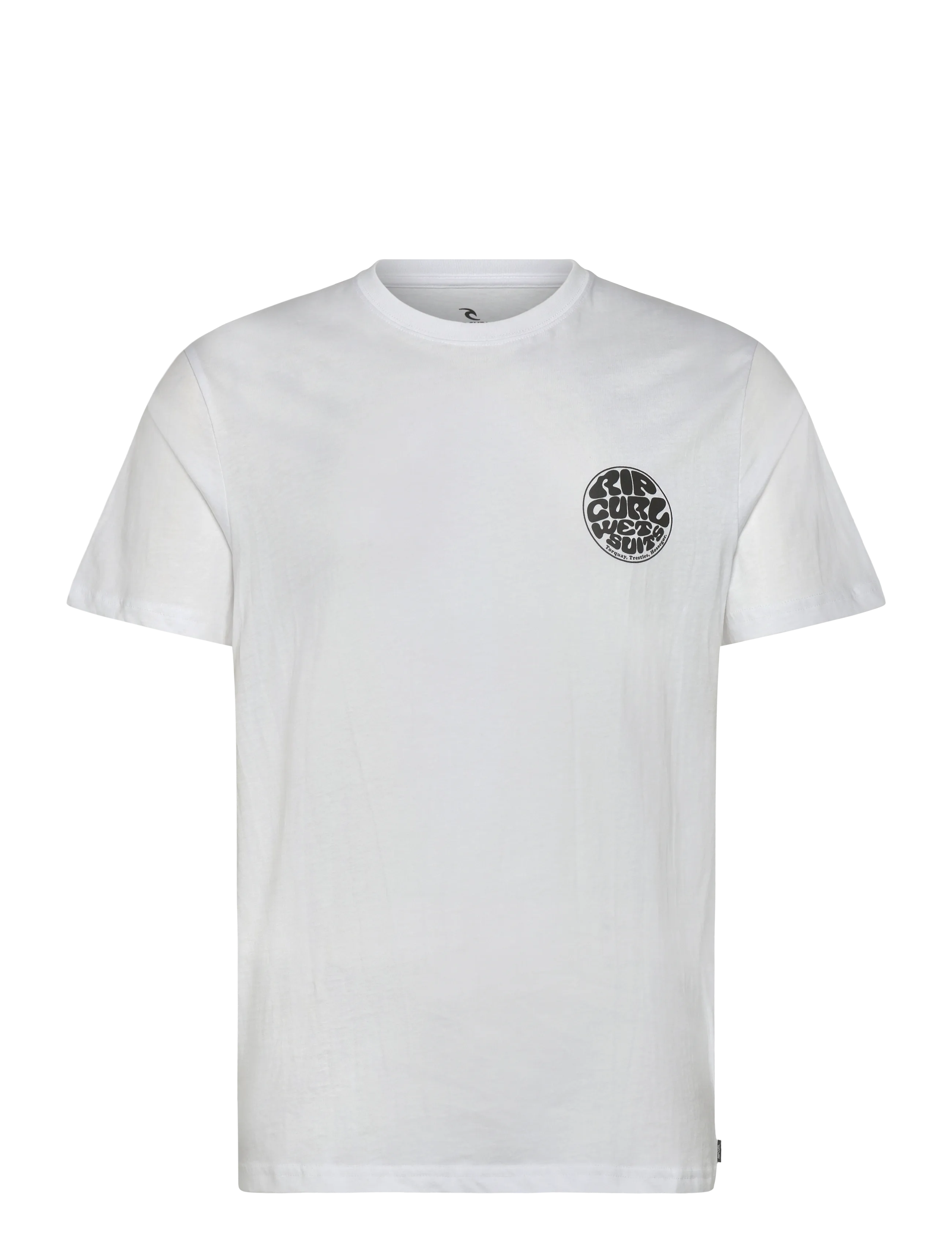 Rip Curl WETTIE ICON TEE - Riided - OPTICAL WHITE / white