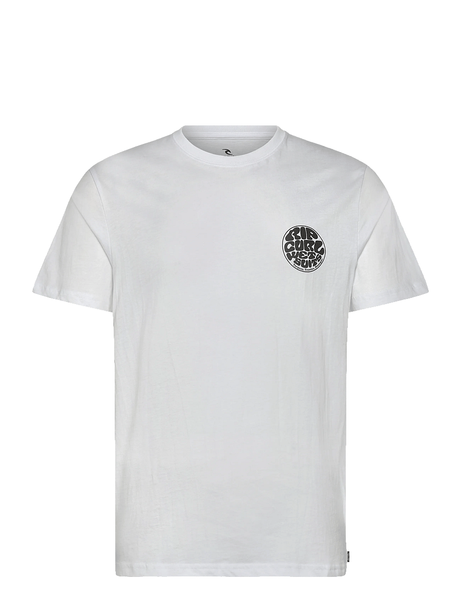 Rip Curl - WETTIE ICON TEE - stuttermarbolir - optical white - 0