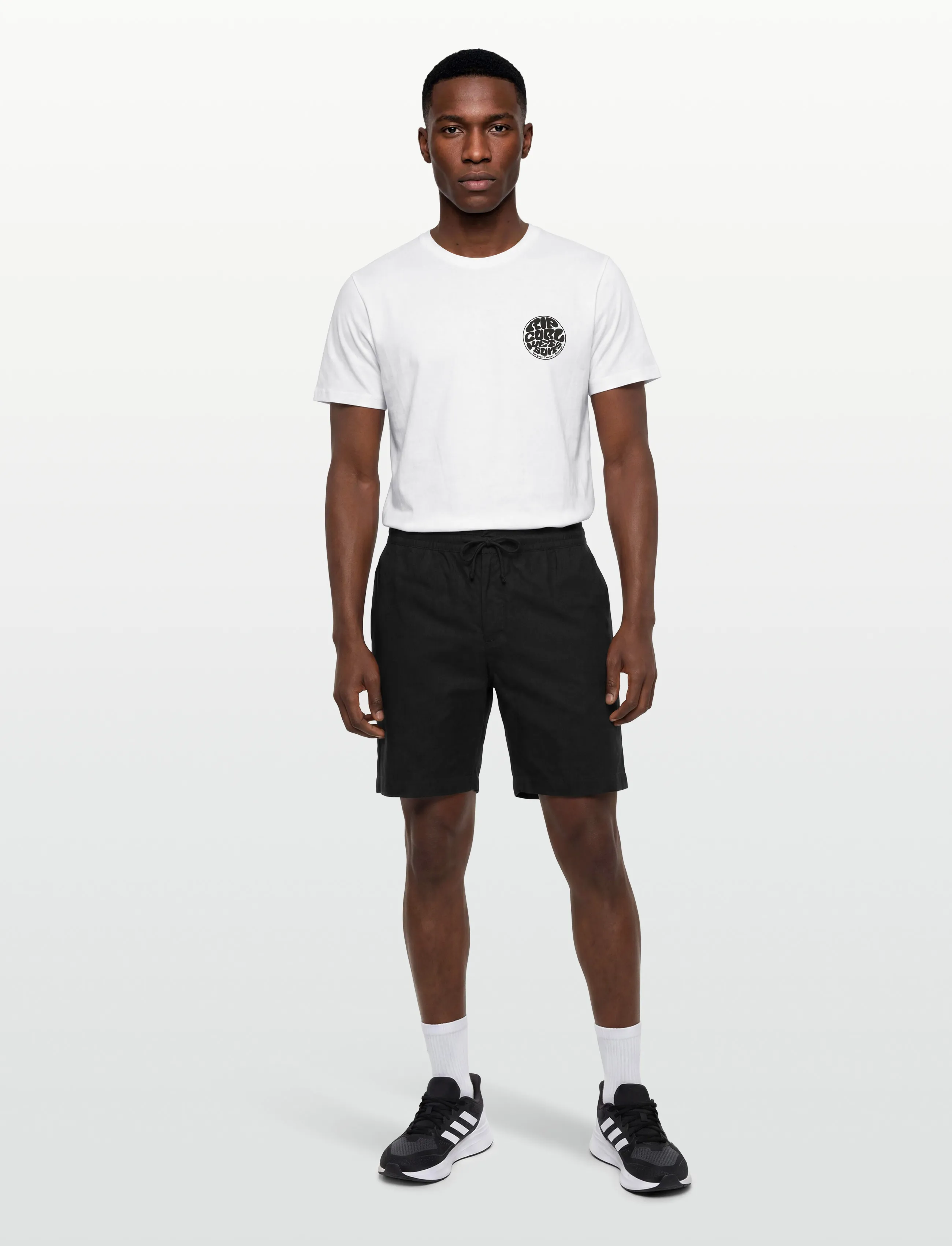Rip Curl WETTIE ICON TEE - T-Shirts - OPTICAL WHITE / white