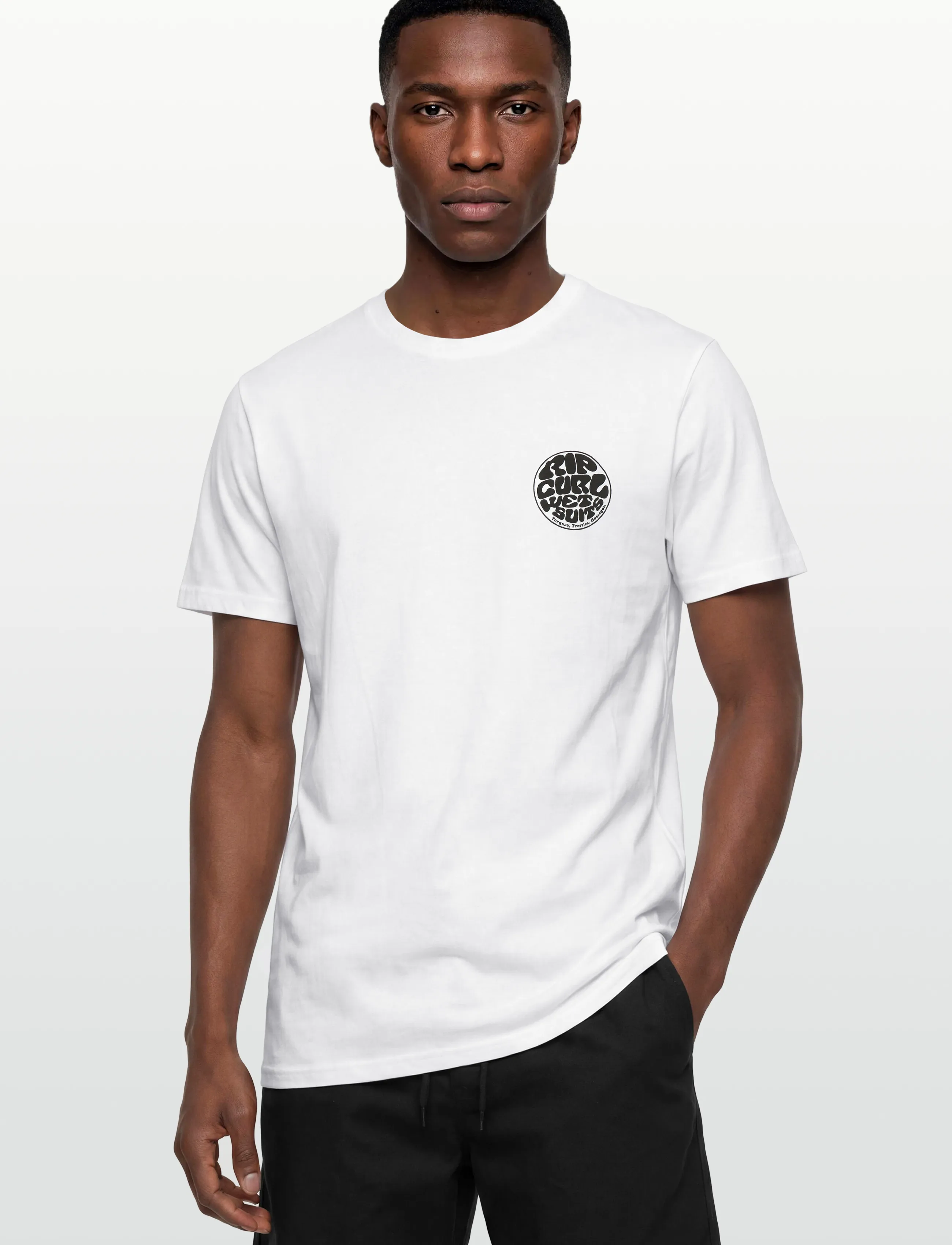 Rip Curl - WETTIE ICON TEE - t-shirts - optical white - 3