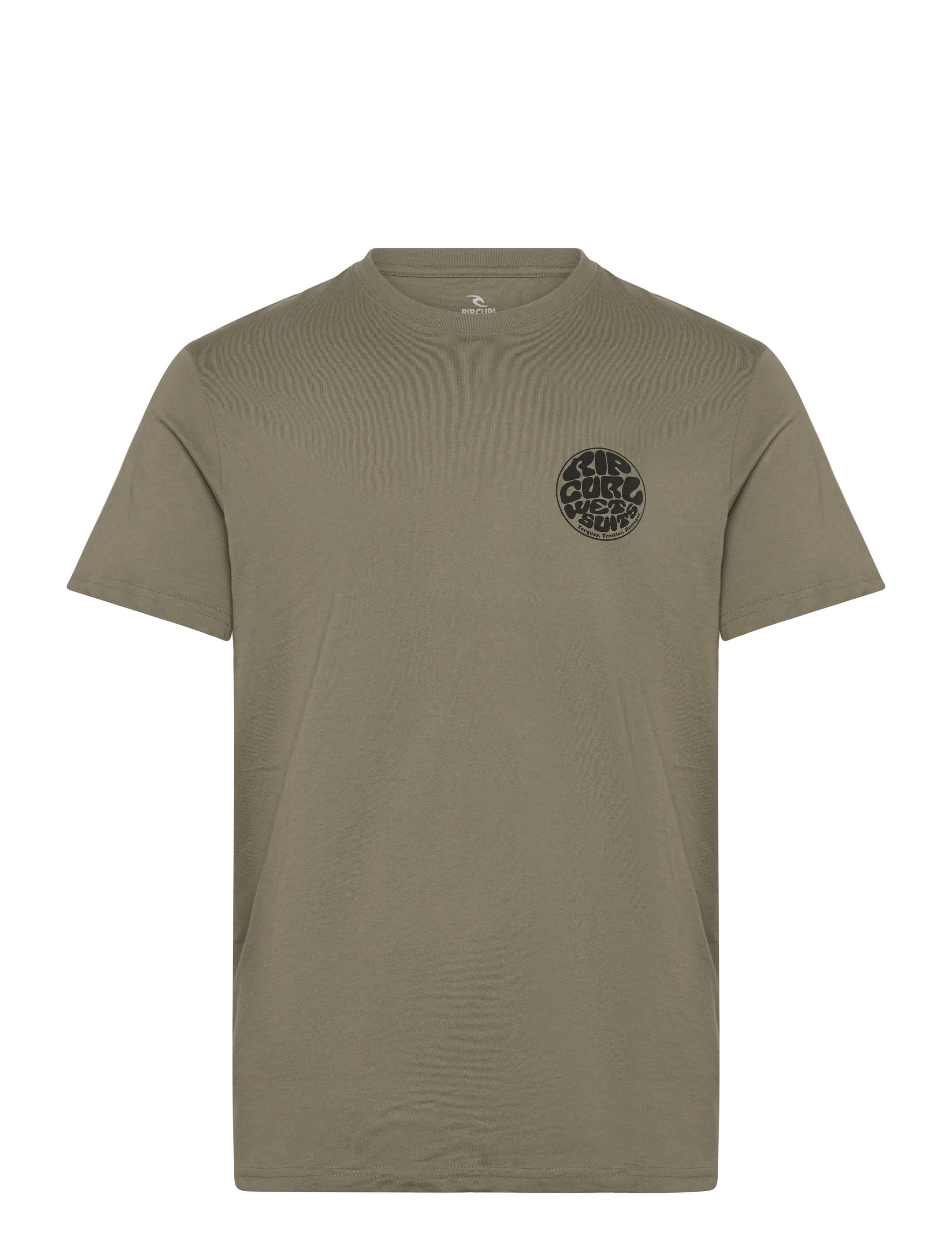 RIP CURL Wettie Icon Tee Khaki - M - Herren