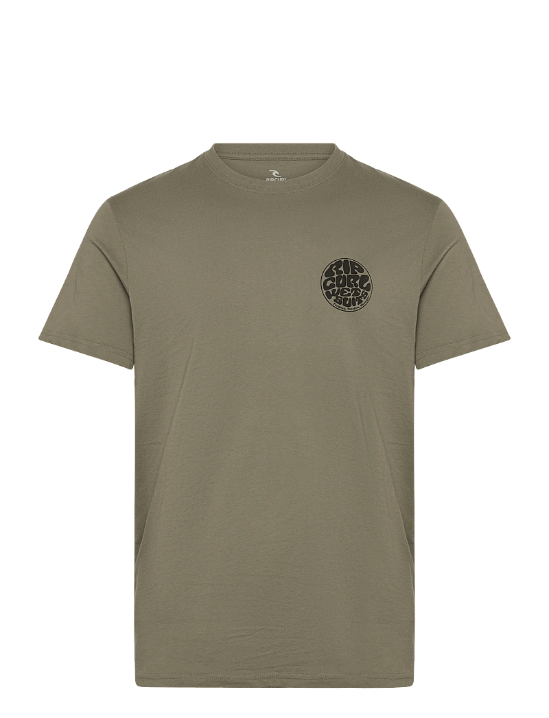 Rip Curl - WETTIE ICON TEE - t-shirts - surplus green - 0