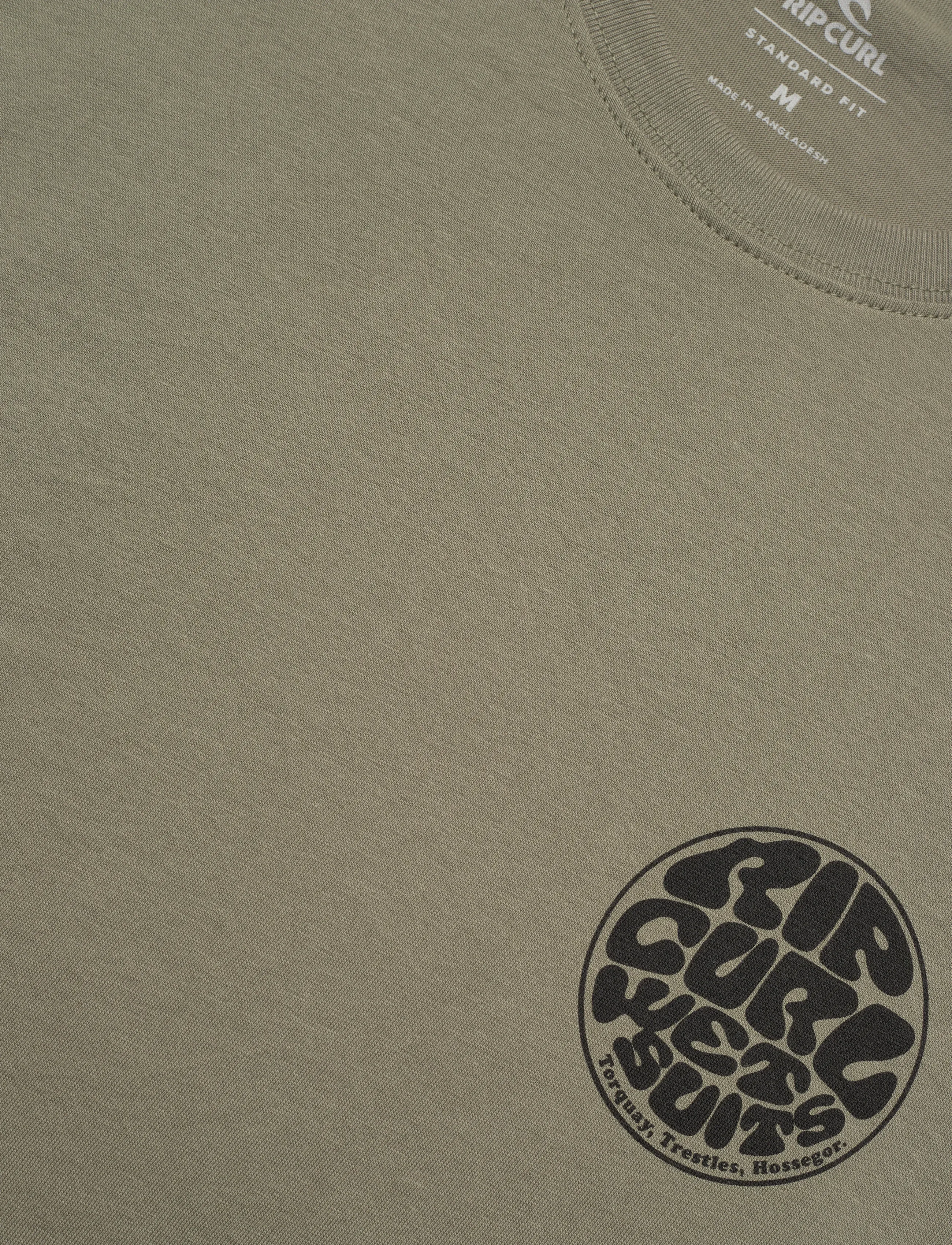 Rip Curl - WETTIE ICON TEE - oberteile & t-shirts - surplus green - 2