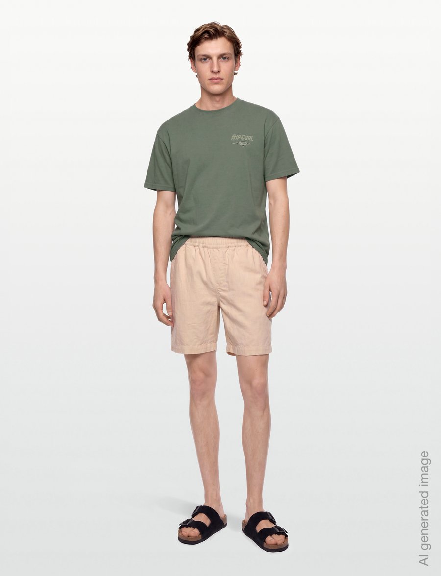 Rip Curl - HERITAGE ICON TEE - alussärgid ja t-särgid - sage - 0