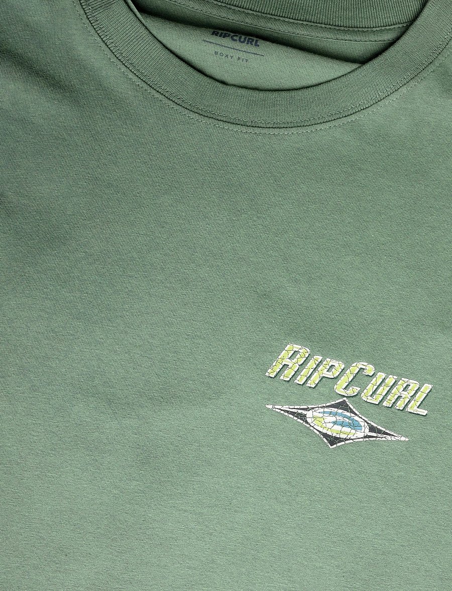 Rip Curl - HERITAGE ICON TEE - oberteile & t-shirts - sage - 2