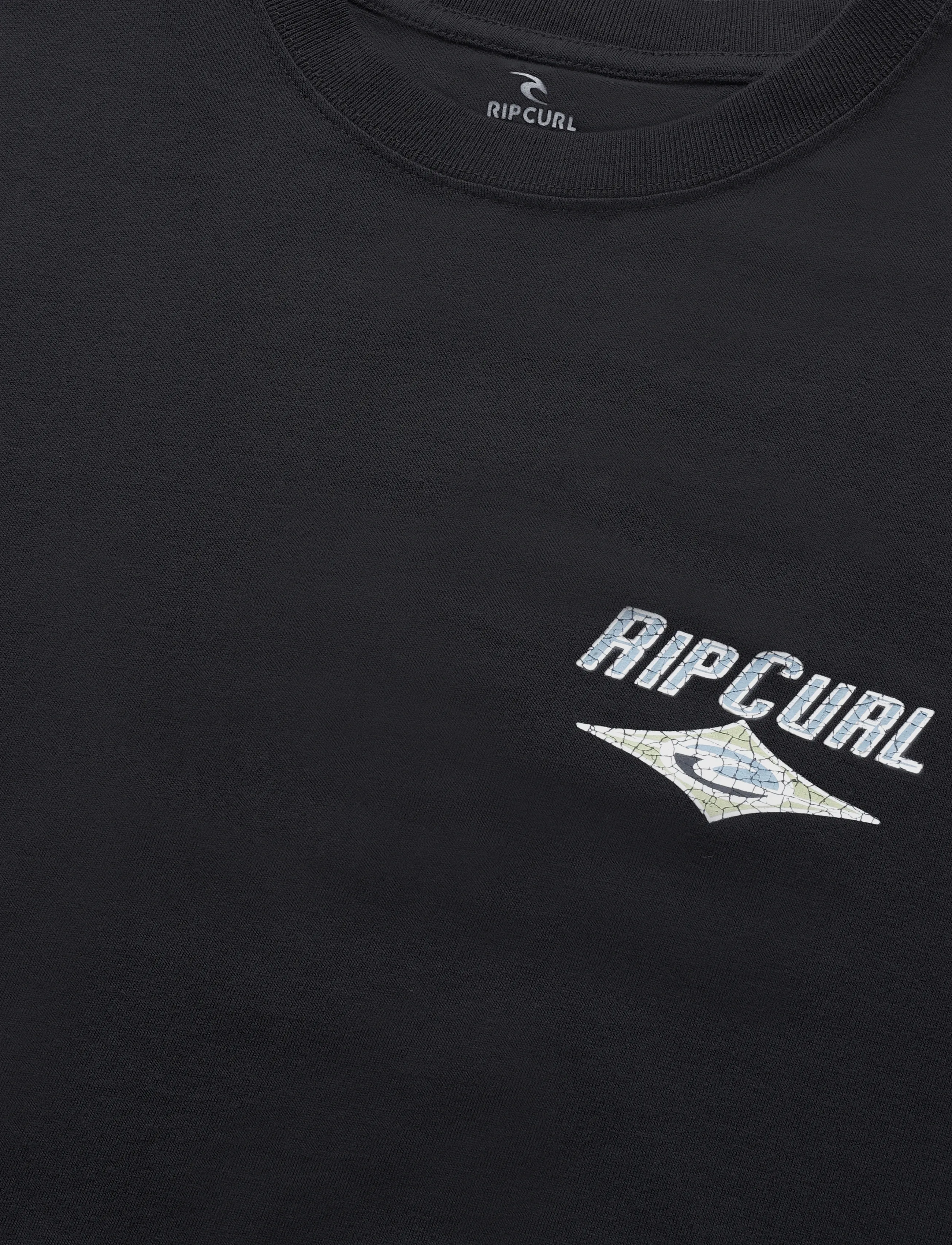 Rip Curl - HERITAGE ICON TEE - t-shirts - washed black - 2