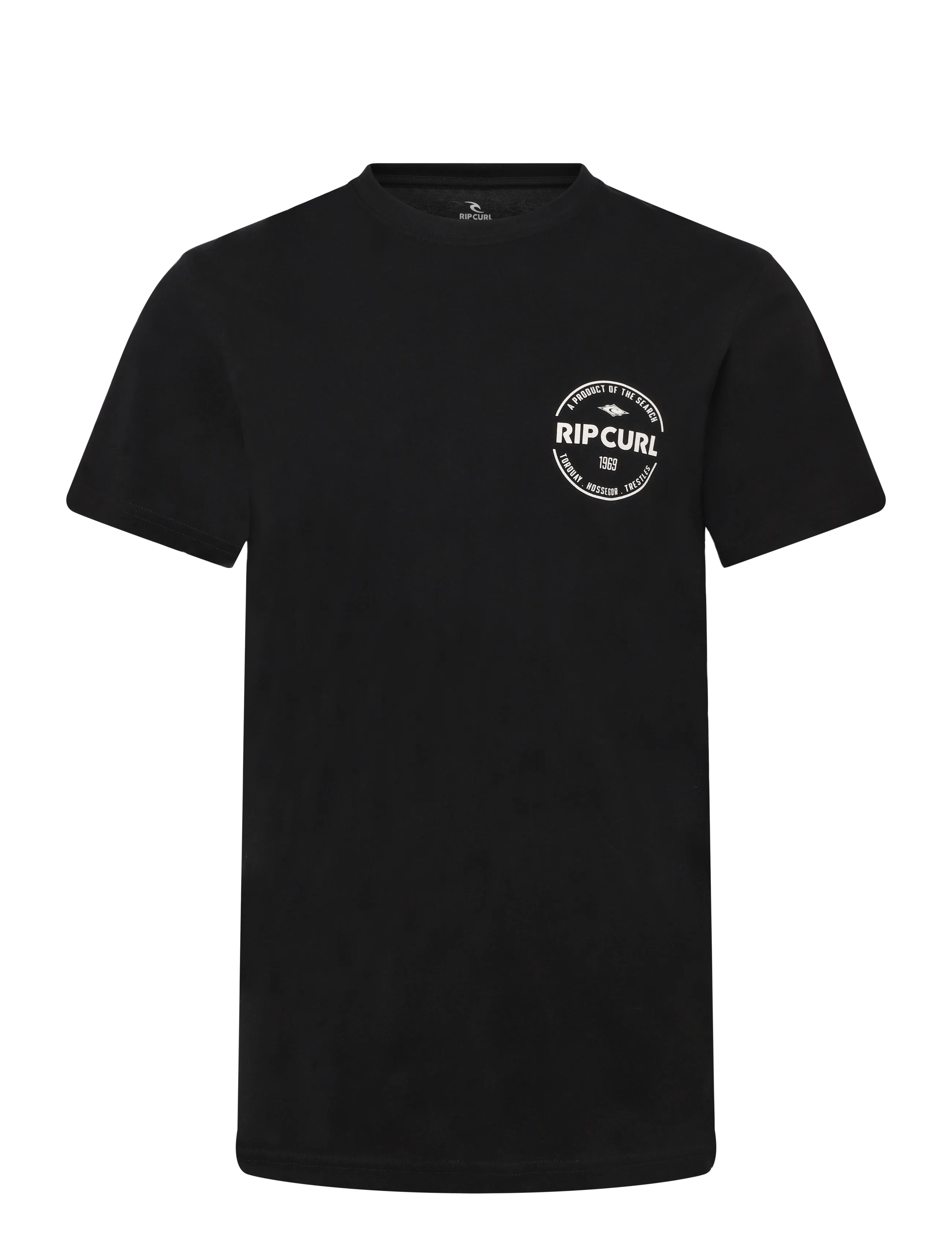 Rip Curl STAPLE TEE - T-shirts - BLACK / black