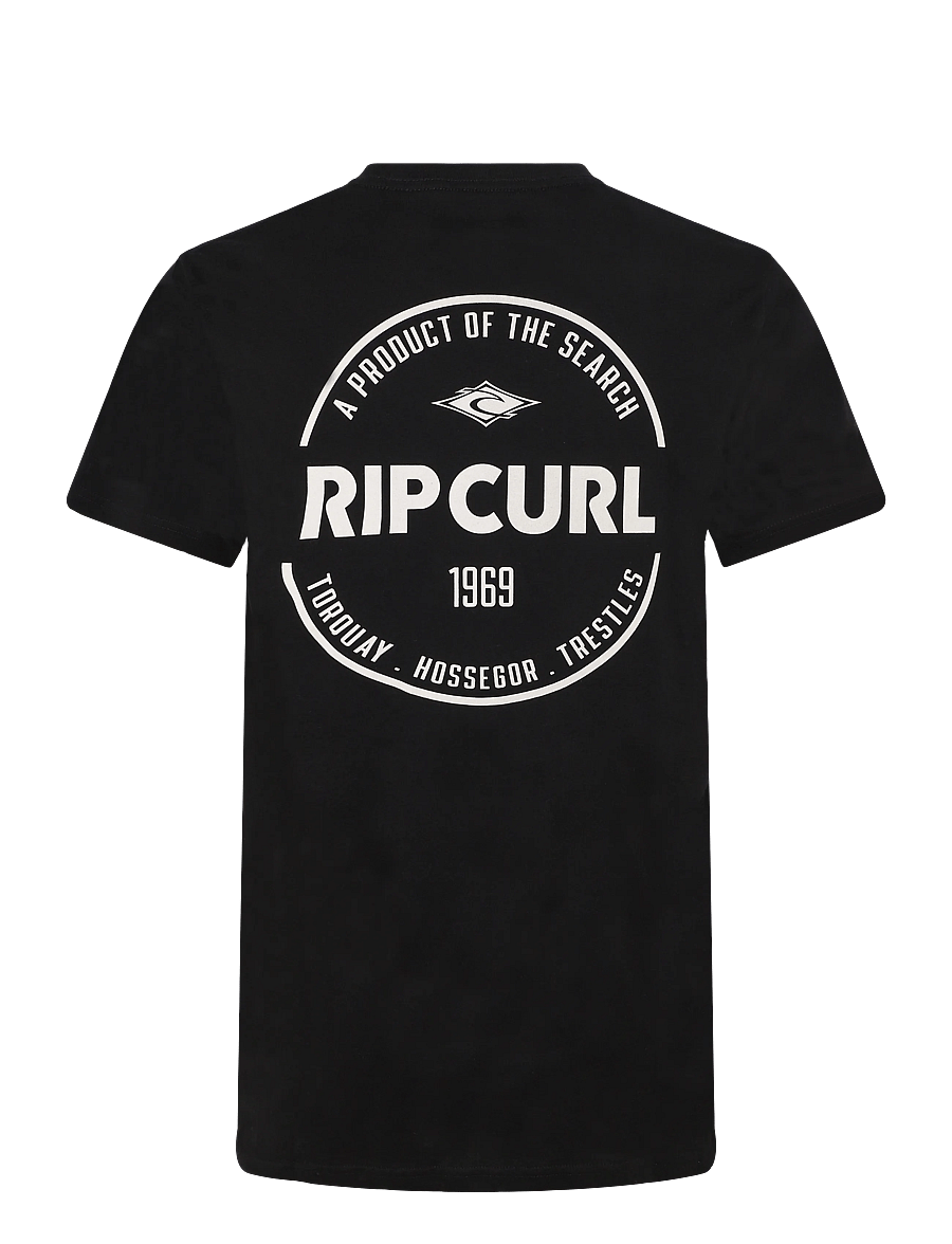 Rip Curl - STAPLE TEE - t-shirts - black - 2