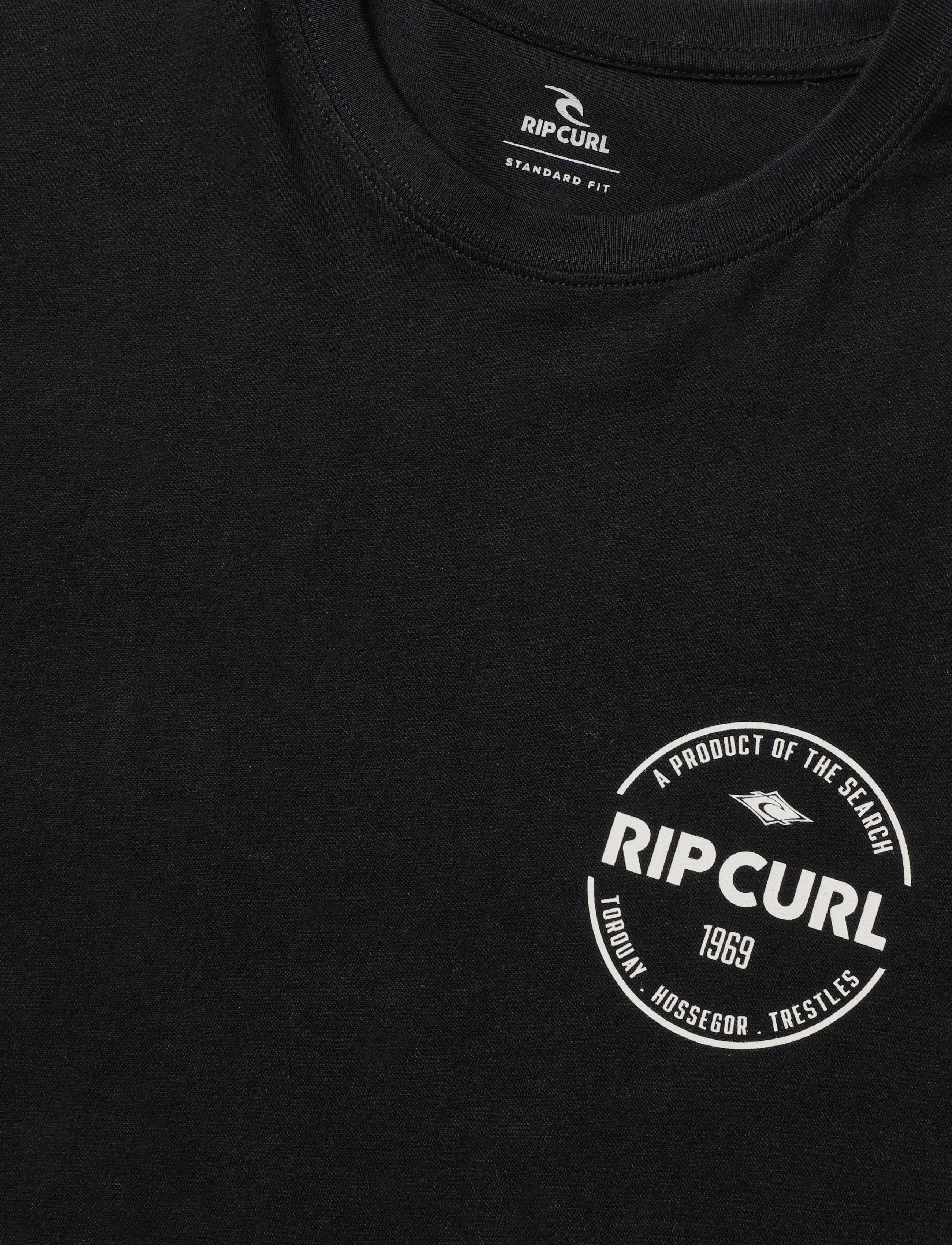 Rip Curl - STAPLE TEE - t-shirts - black - 5