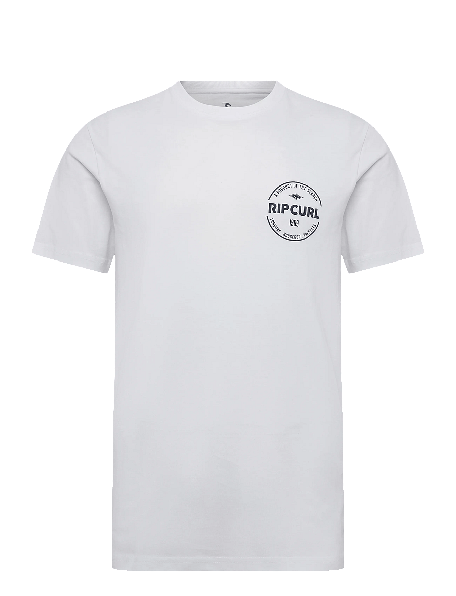 Rip Curl - STAPLE TEE - t-shirts - white - 1