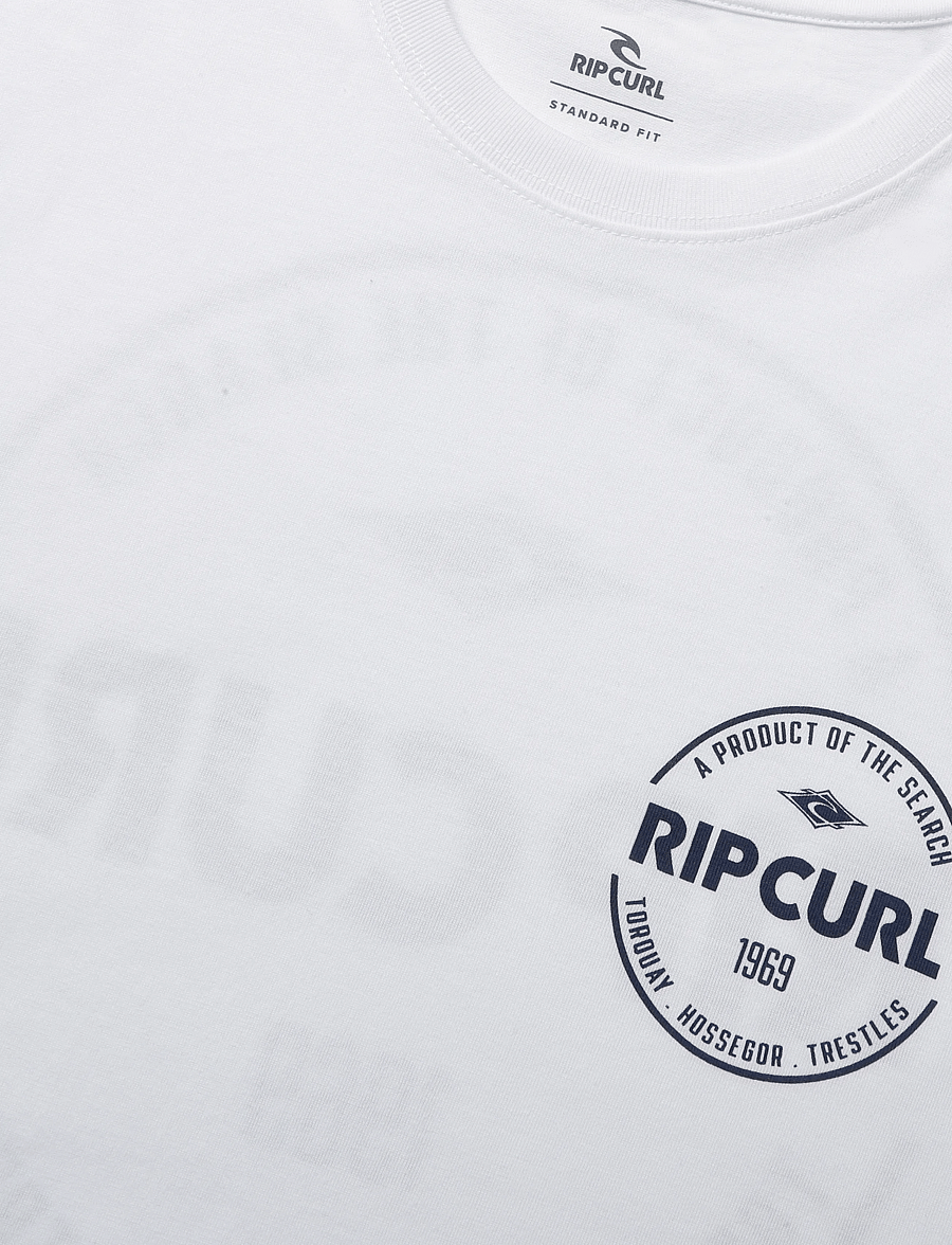 Rip Curl - STAPLE TEE - t-shirts - white - 5