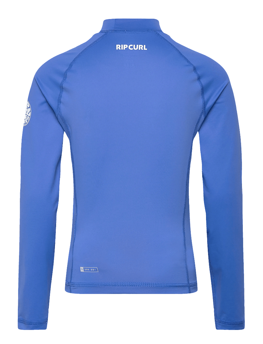 Rip Curl - WAVES UPF L/S-BOY - bade-oberteile - blue gum - 1