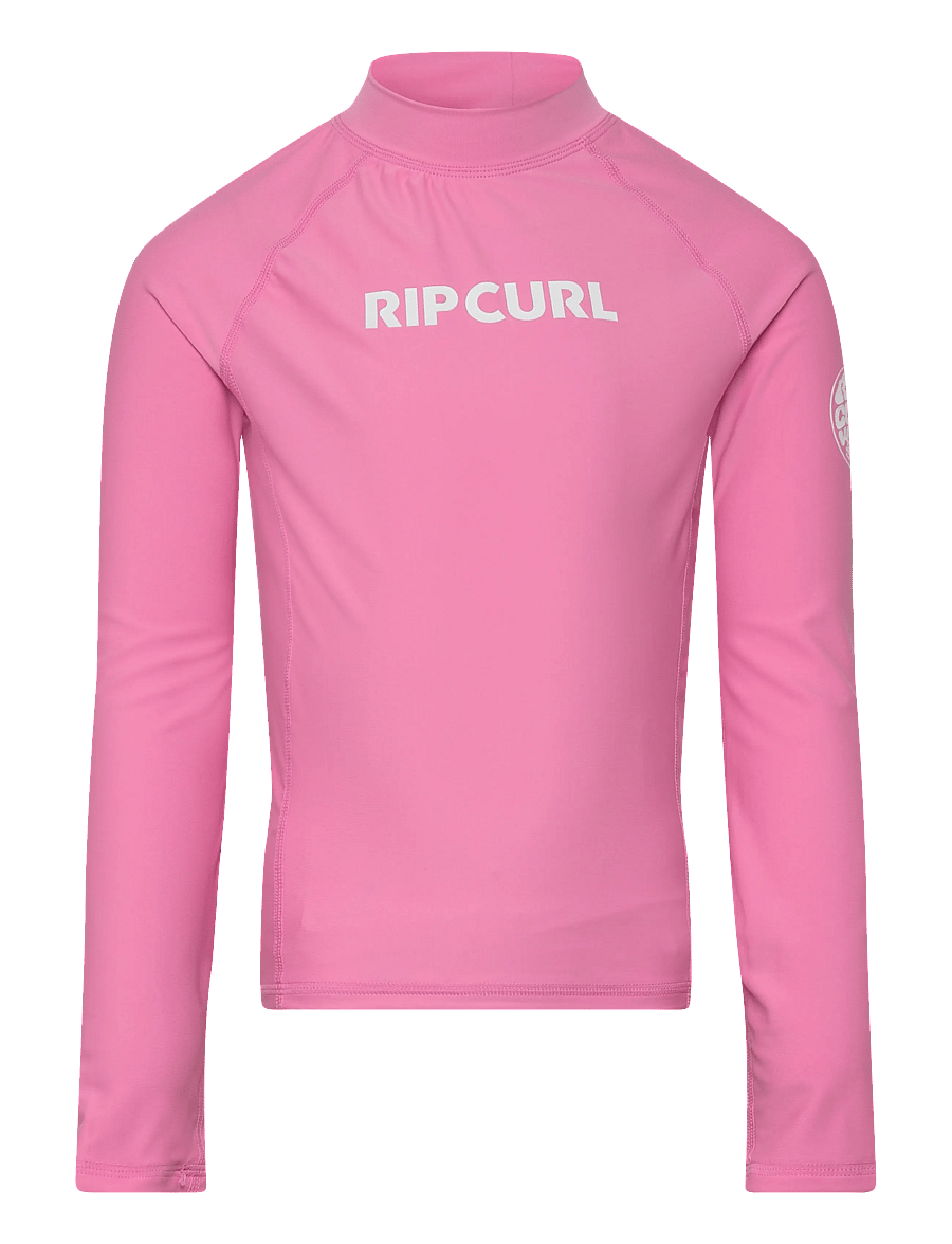 Rip Curl - CLASSIC SURF LS RASHVEST-GIRL - swim tops - begonia pink - 0