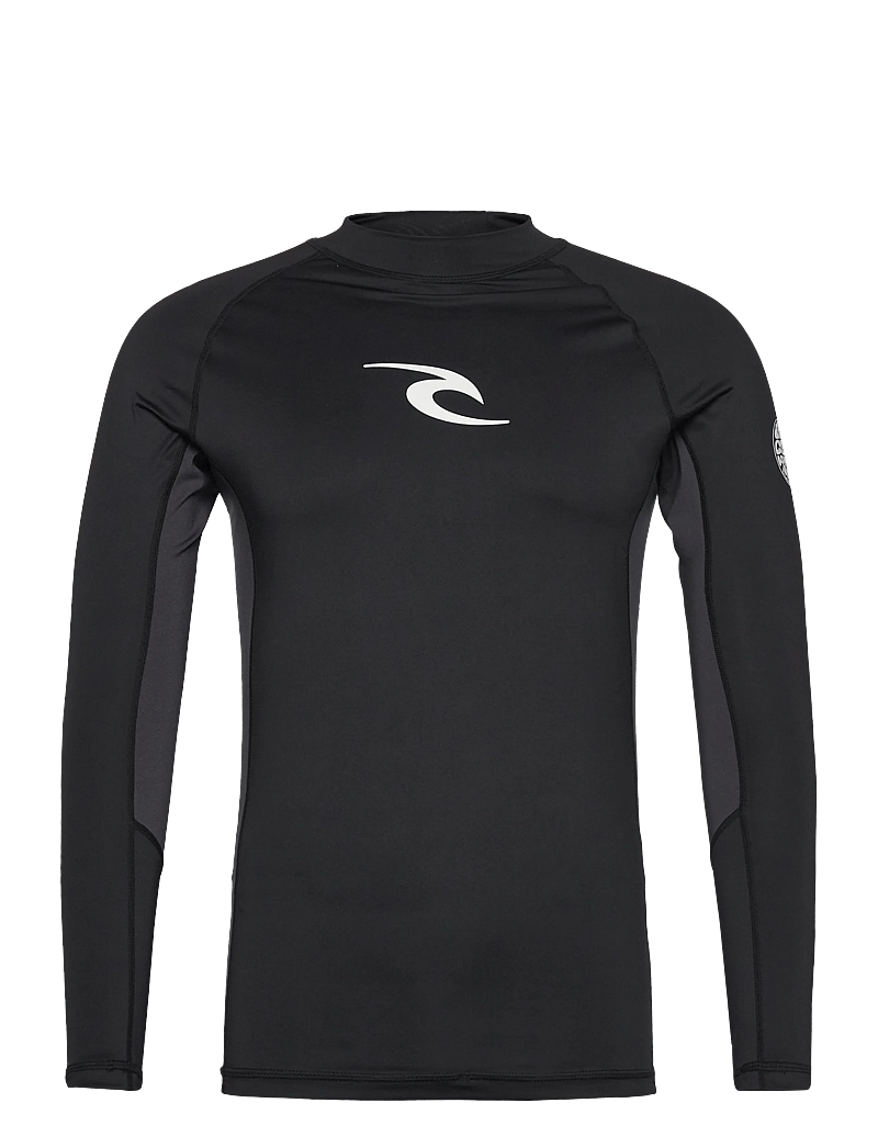 Rip Curl - WAVES UPF PERF L/S - langarmshirts - black - 0