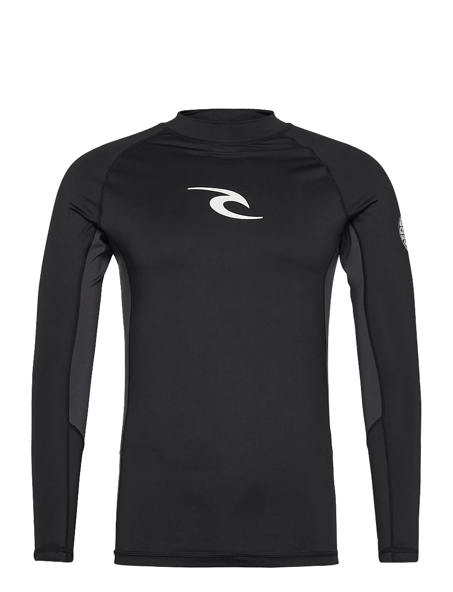 Rip Curl - WAVES UPF PERF L/S - palaidinukės ilgomis rankovėmis - black - 0