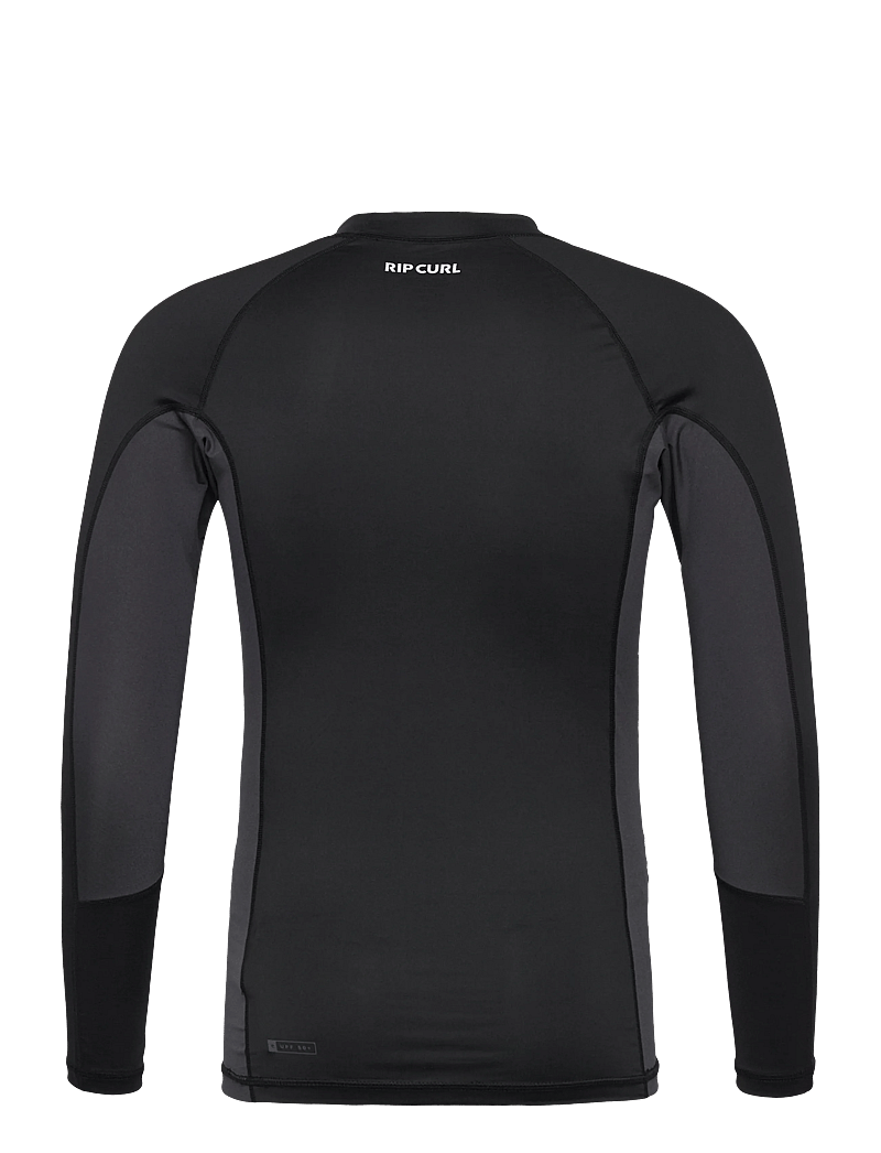 Rip Curl - WAVES UPF PERF L/S - langarmshirts - black - 1