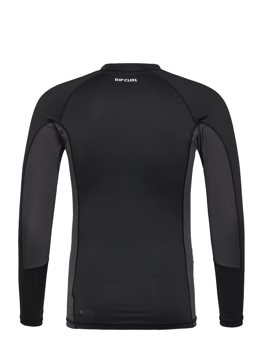 Rip Curl - WAVES UPF PERF L/S - palaidinukės ilgomis rankovėmis - black - 1