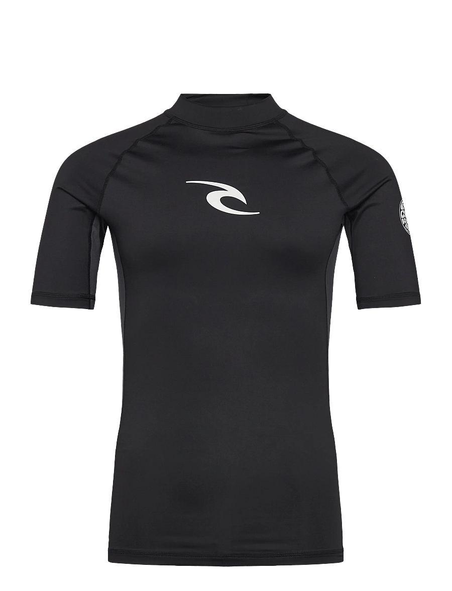 Rip Curl - WAVES UPF PERF S/S - våtdräkter - black - 0
