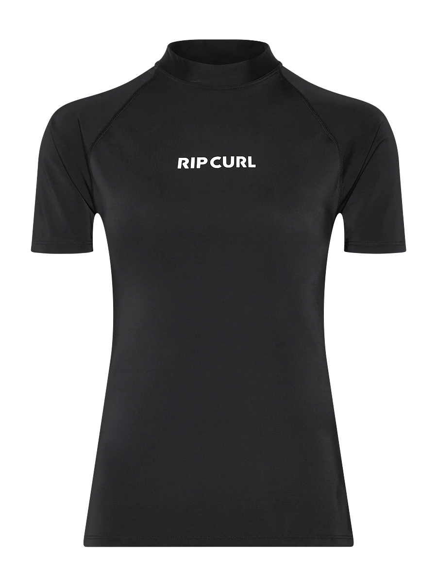 Rip Curl - CLASSIC SURF SS UPF RASHGUARD - wetsuits - black - 0