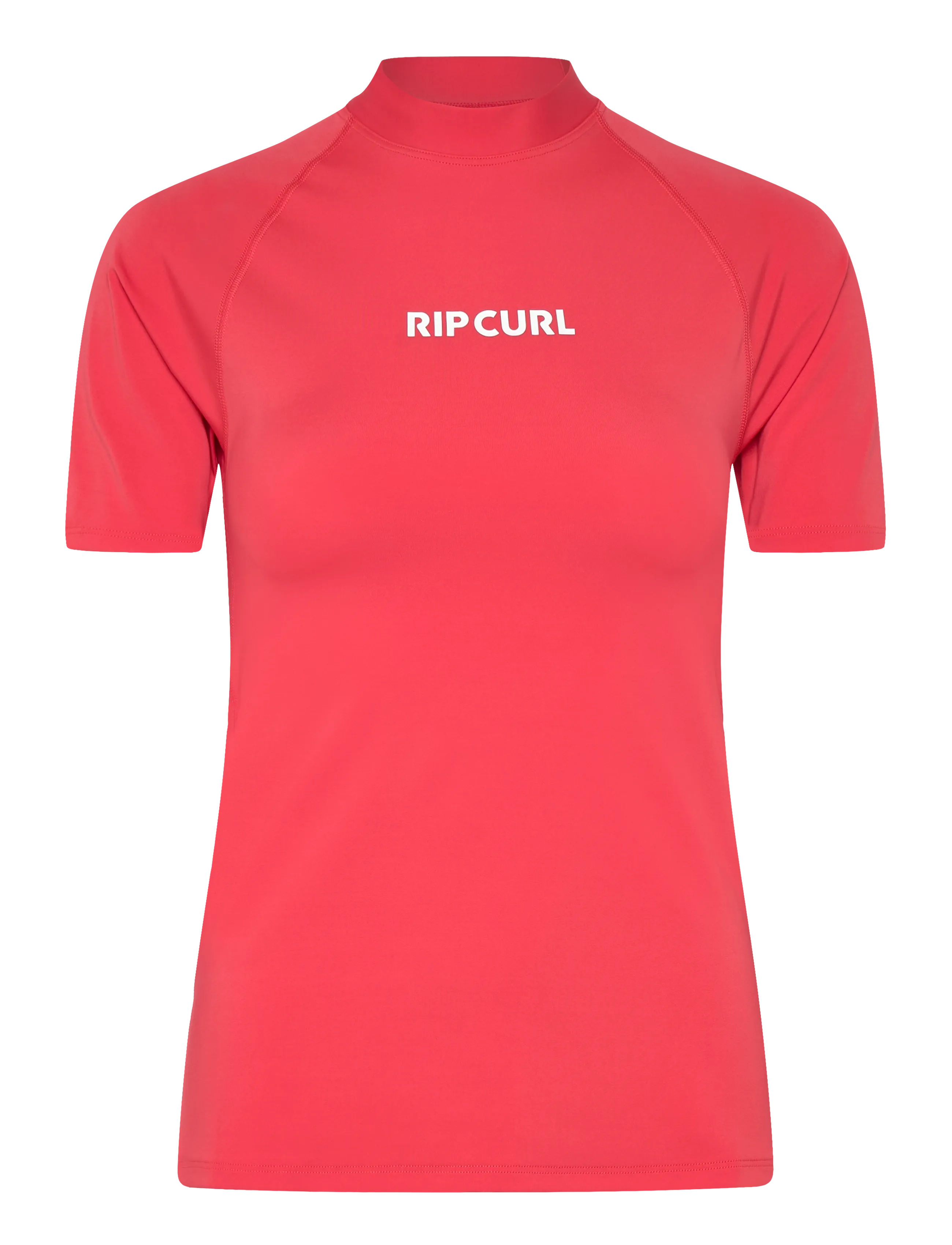 Rip Curl Classic Surf Ss Upf Rashguard, M, Sport Bademode, Rot - Wetsuits, Frauen