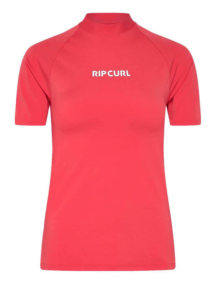 Rip Curl - CLASSIC SURF SS UPF RASHGUARD - våtdräkter - red - 0