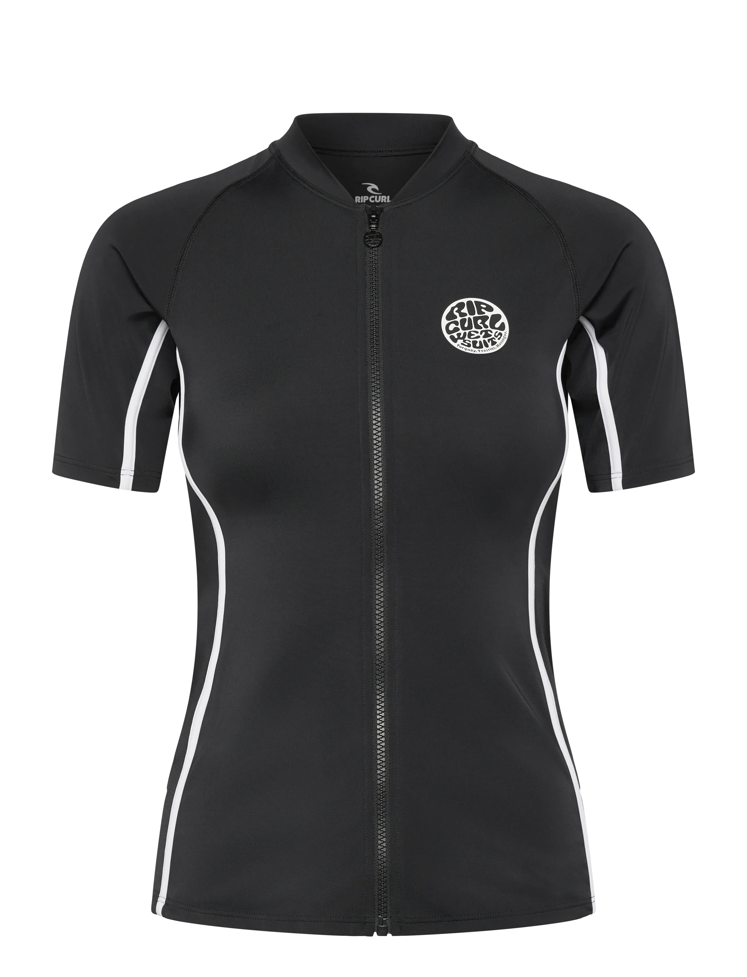 Rip Curl CLASSIC SURF SHORT SLEEVE - Bademode - BLACK / black