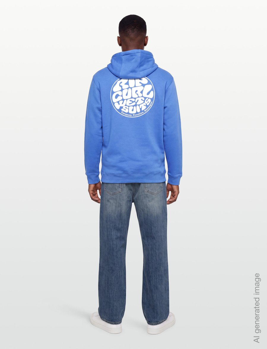 Rip Curl - WETSUIT ICON HOOD - deep riverside - 4