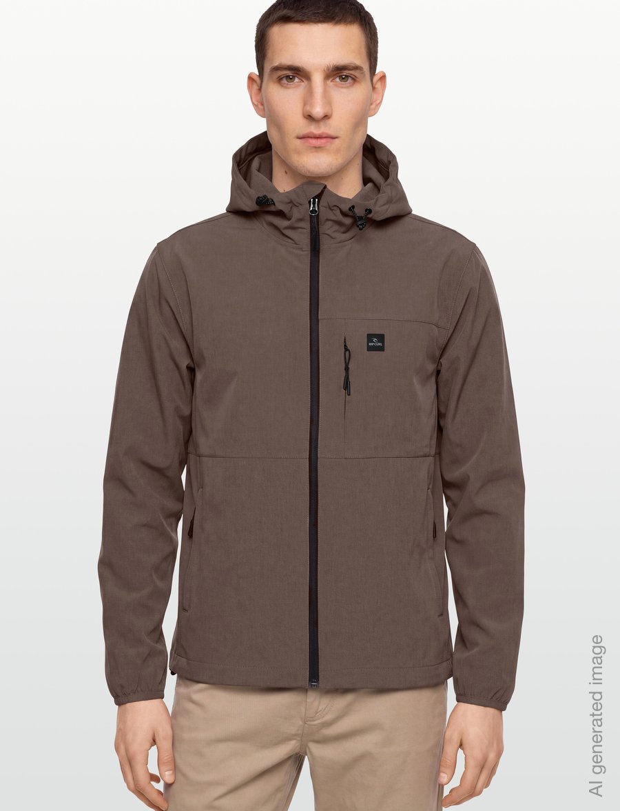 Rip Curl - ELITE DWR JACKET - casual jackets - walnut - 3