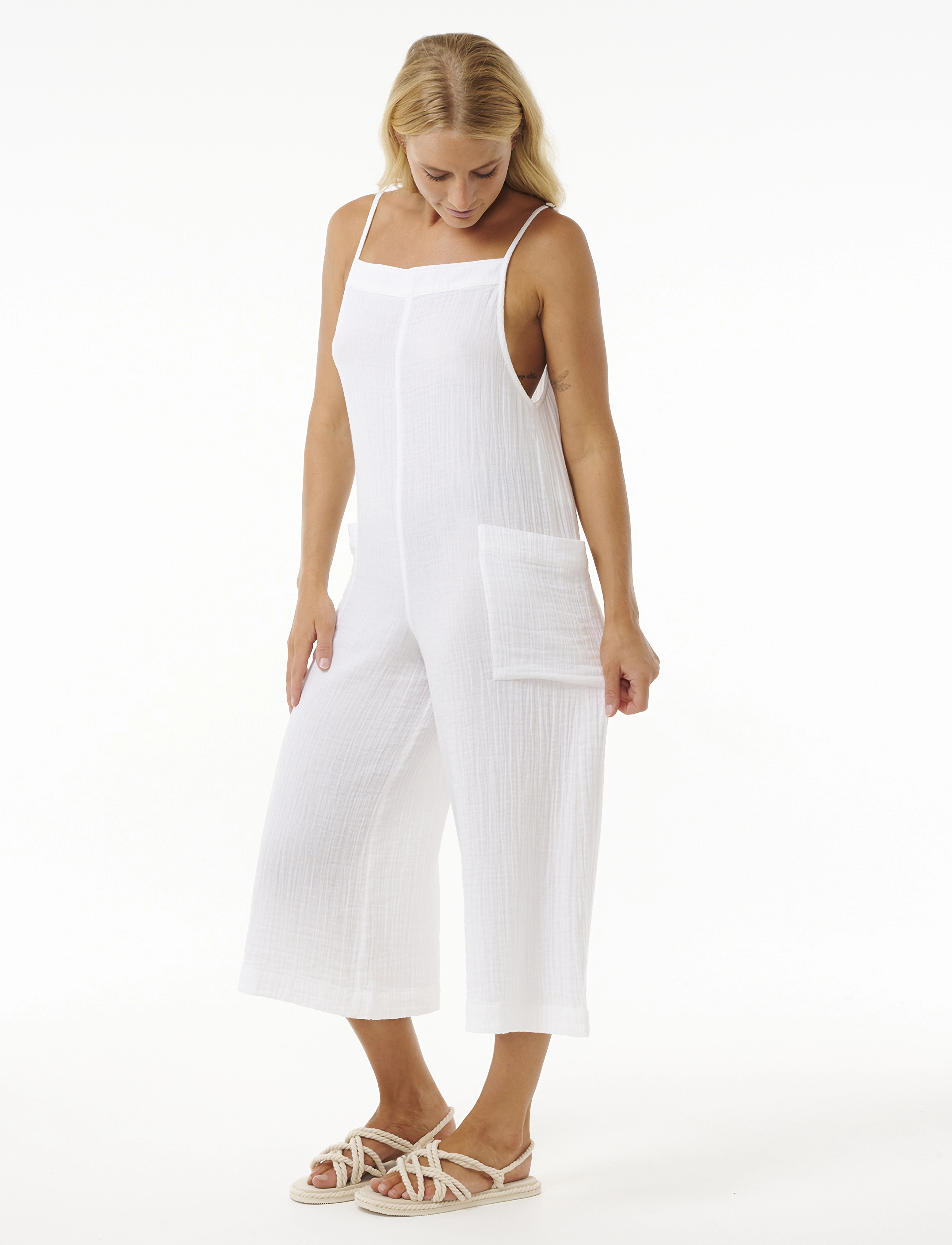 Rip Curl - PREMIUM SURF JUMPSUIT - jumpsuits & bodies - white - 3