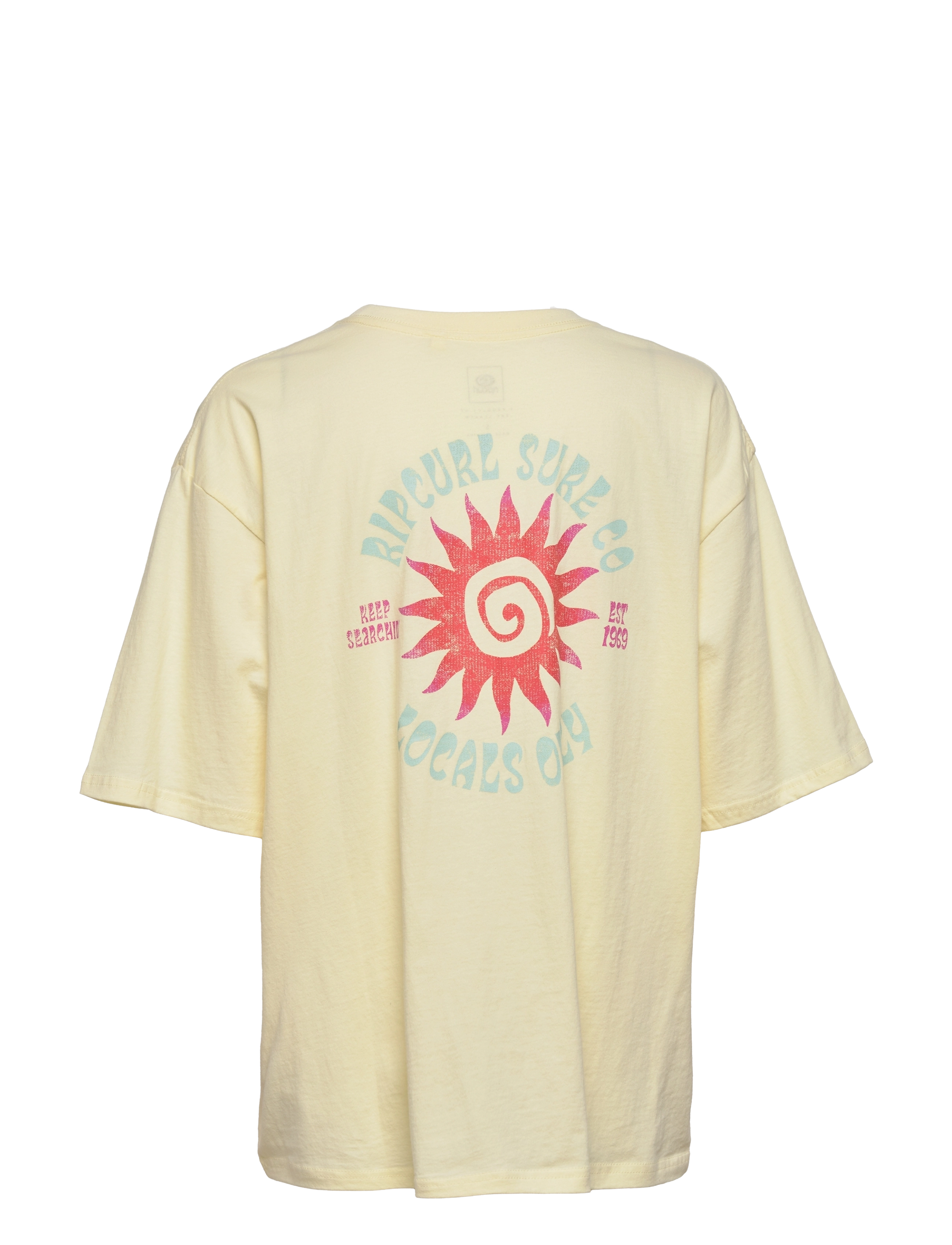 Rip Curl - LOCALS ONLY HERITAGE TEE - light green - 1