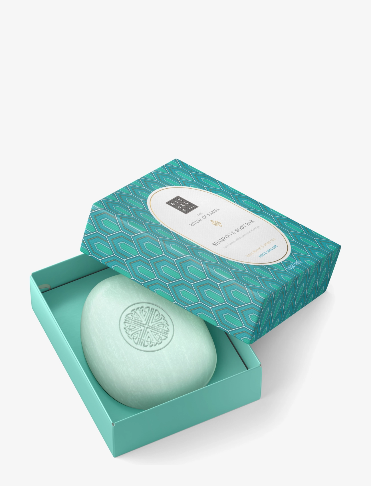 Rituals The Ritual Of Karma Shampoo & Body Bar, Sæbestykke, Nude, Str: 100 g