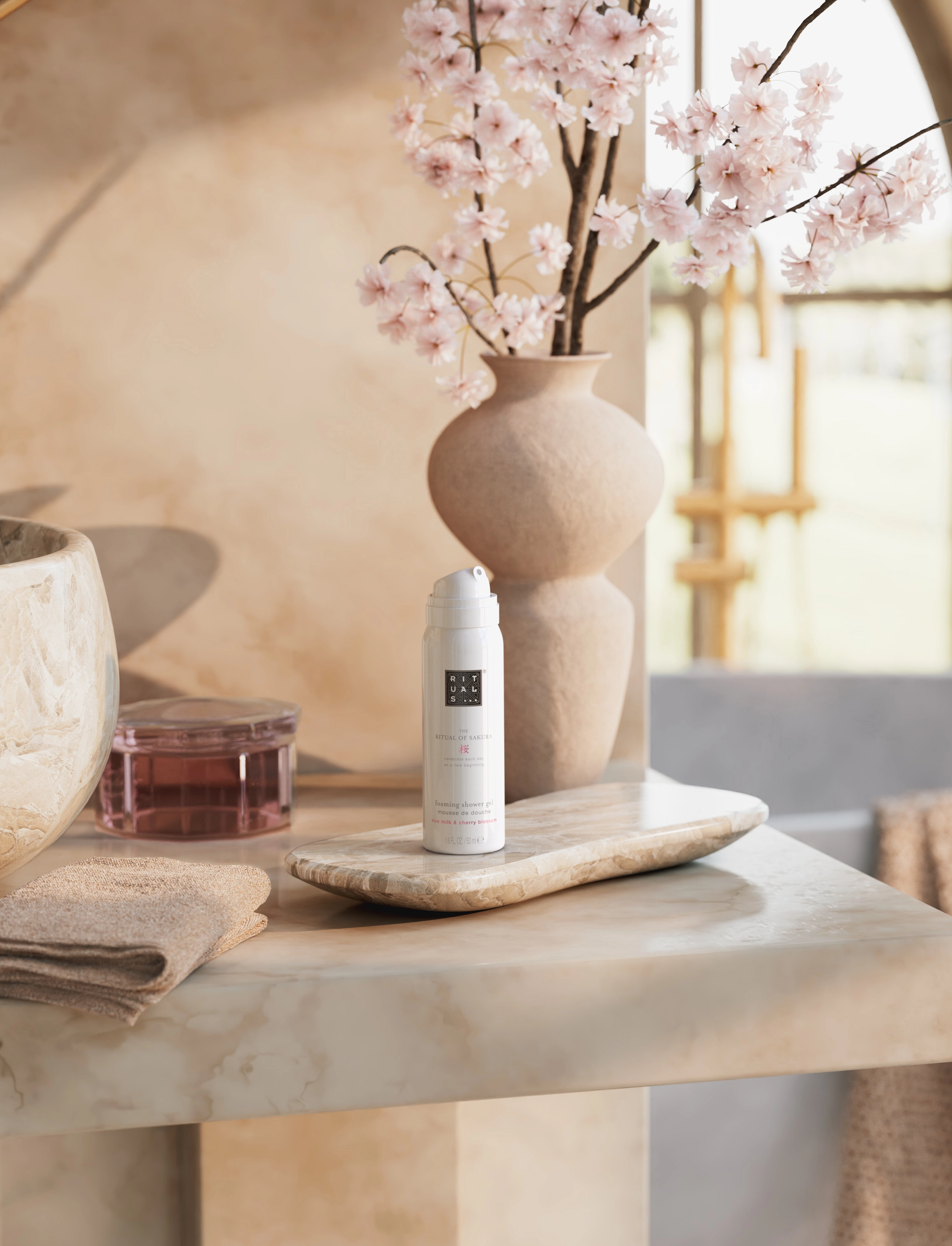 Rituals - The Ritual of Sakura Foaming Shower Gel 50ml - shower gel & bruseolier - no color - 3