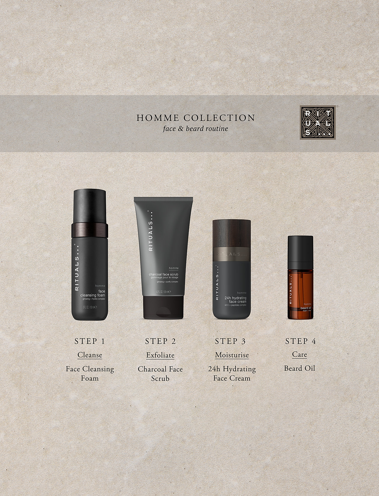 Rituals - Homme Face Cleansing Foam - ansigspleje - 1017 - 1