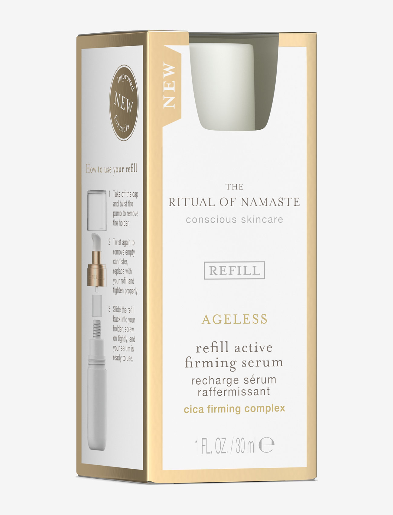 Rituals - The Ritual of Namaste Ageless Firming Serum Refill - sommerens hudpleje - 1017 - 1