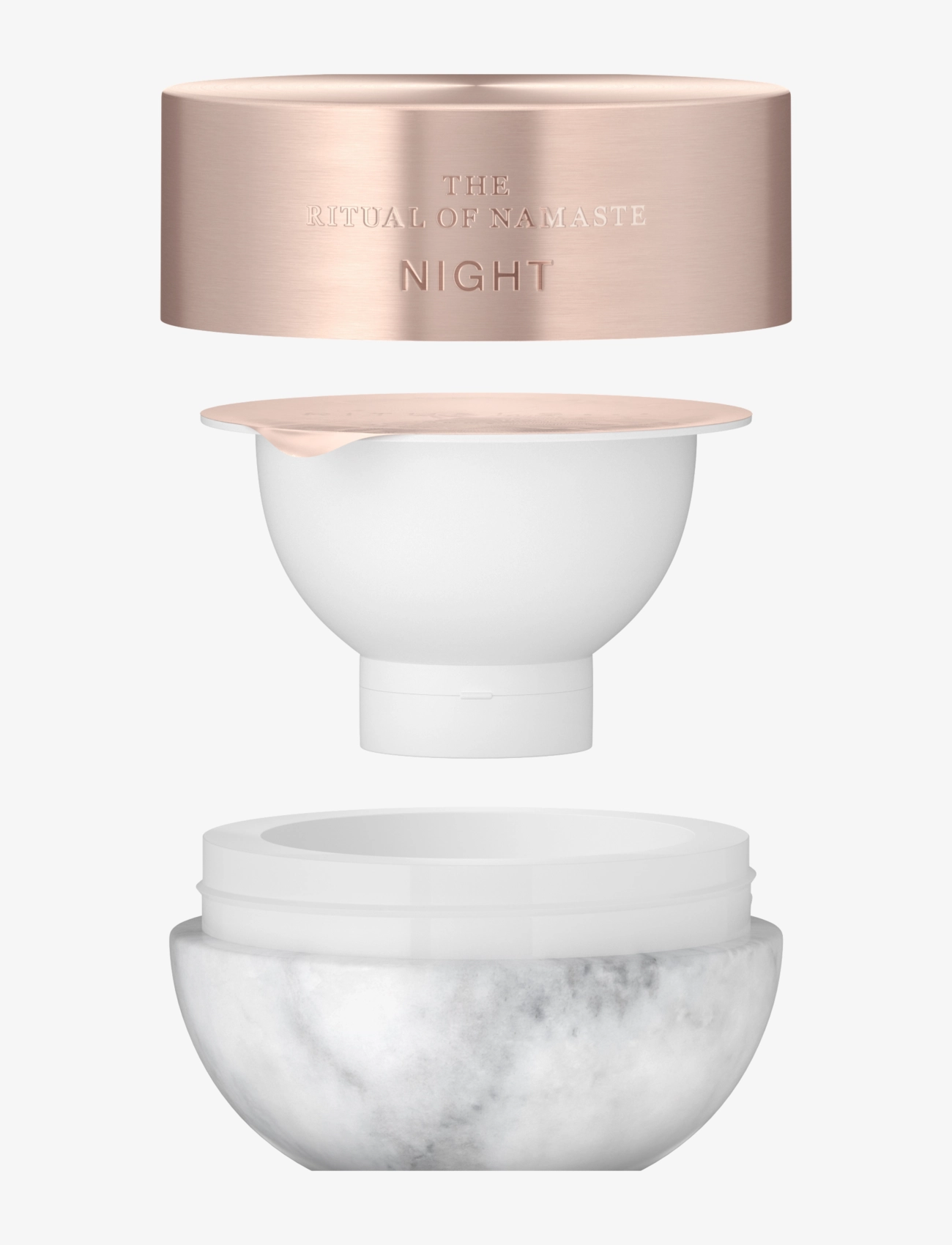 Rituals The Ritual of Namaste Glow Anti-Ageing Night Cream Refill - Hyaluronsyra - 1017 / clear