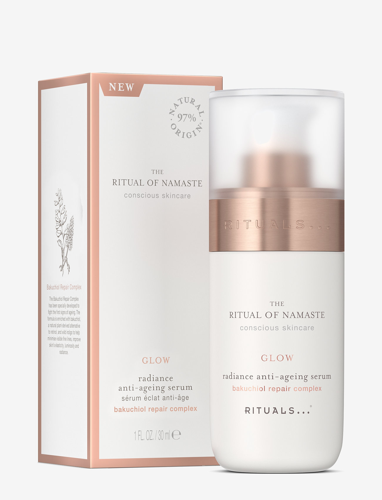 Rituals - The Ritual of Namaste Glow Anti-Ageing Serum - sommerens hudpleje - 1017 - 0