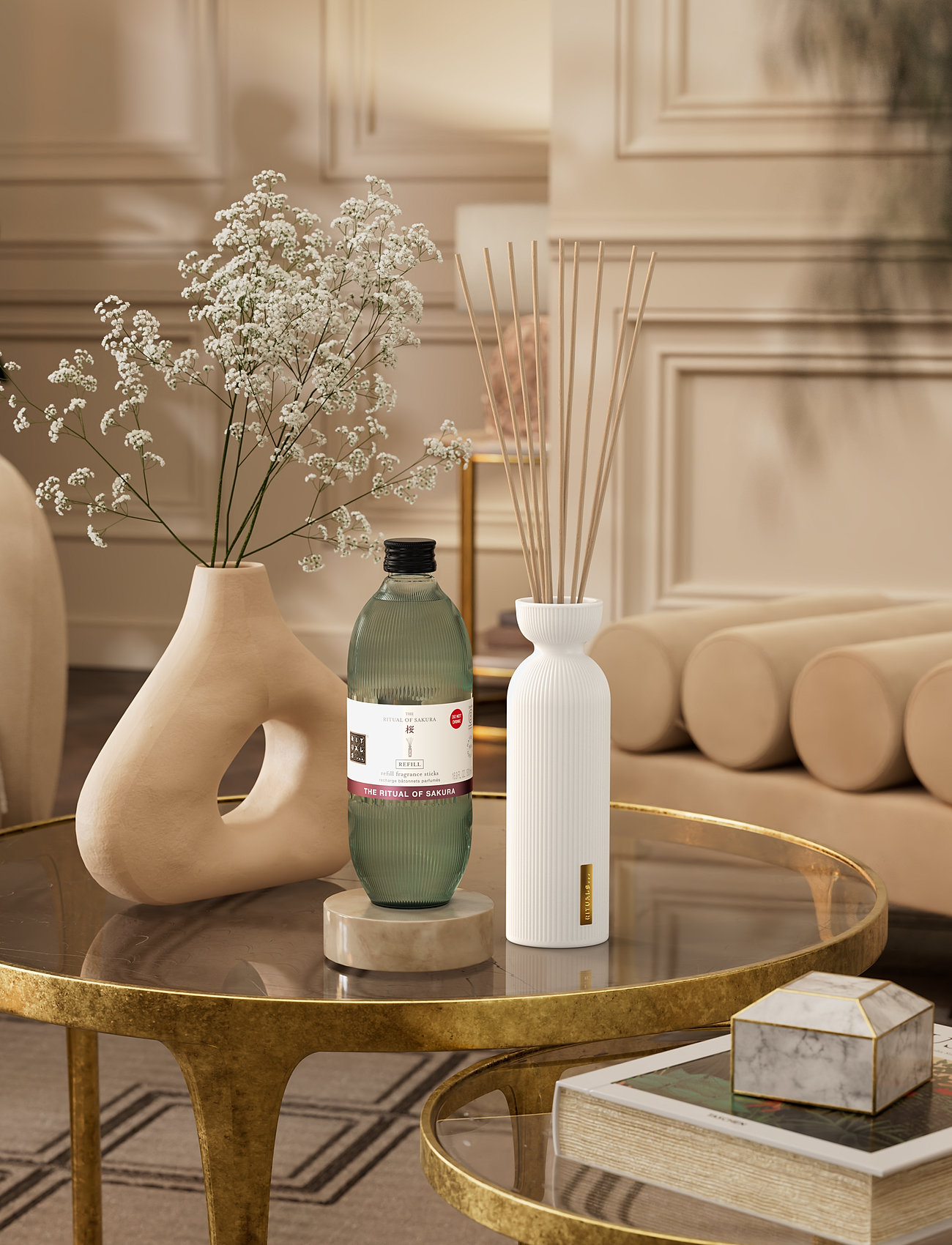 Rituals - The Ritual of Sakura Refill Fragrance Sticks 500ml - parfym - no color - 2