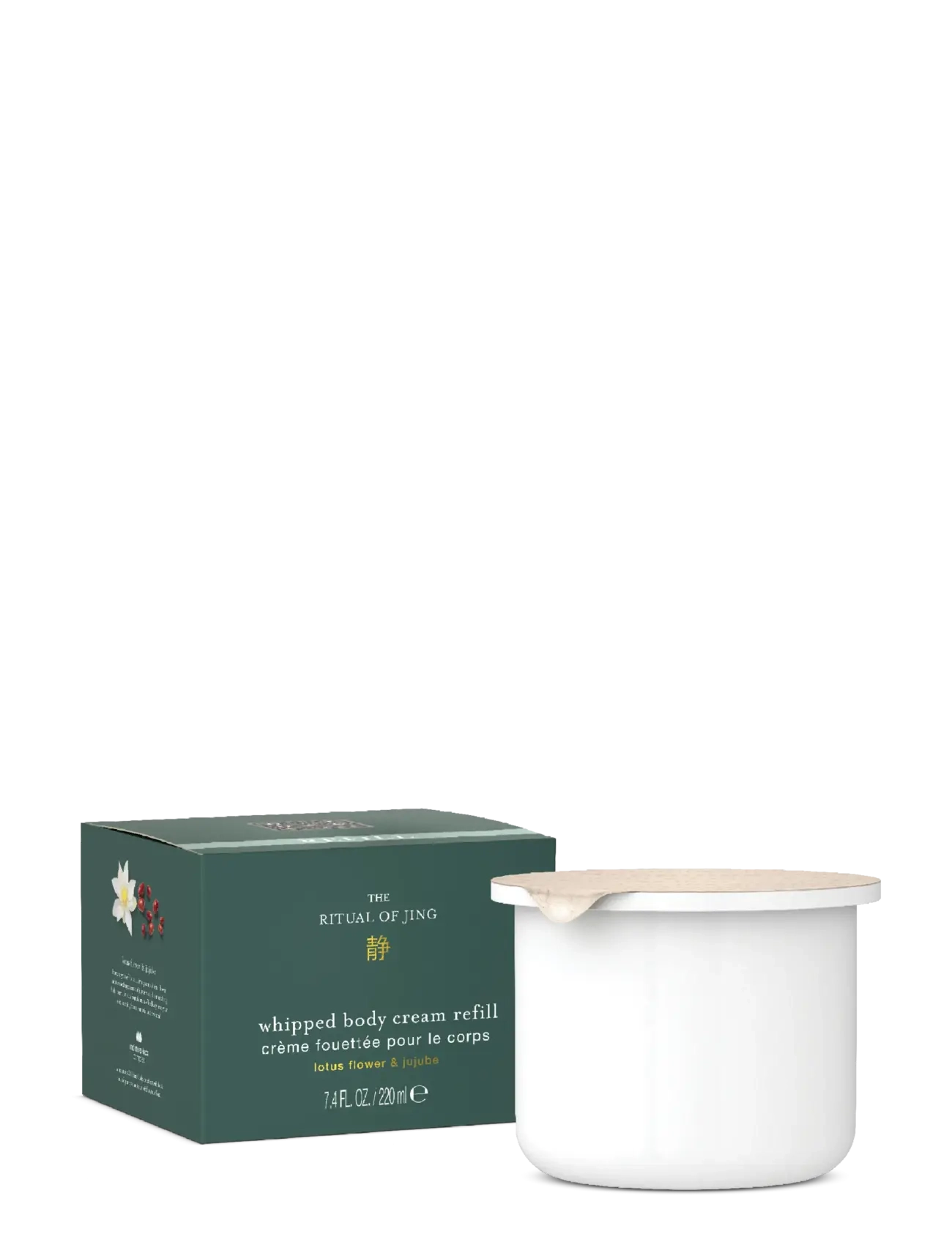 Rituals The Ritual Of Jing Whipped Body Cream Refill 220ml, 220 ml, Nude, Krop > Kropscreme, Dame