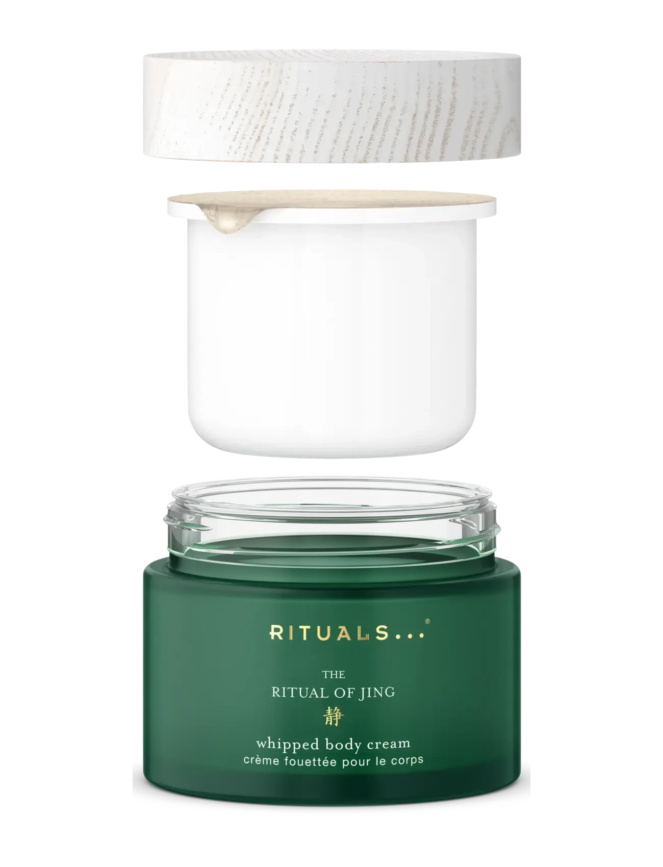 Rituals - The Ritual of Jing Whipped Body Cream Refill 220ml - lotion & creme - no color - 4